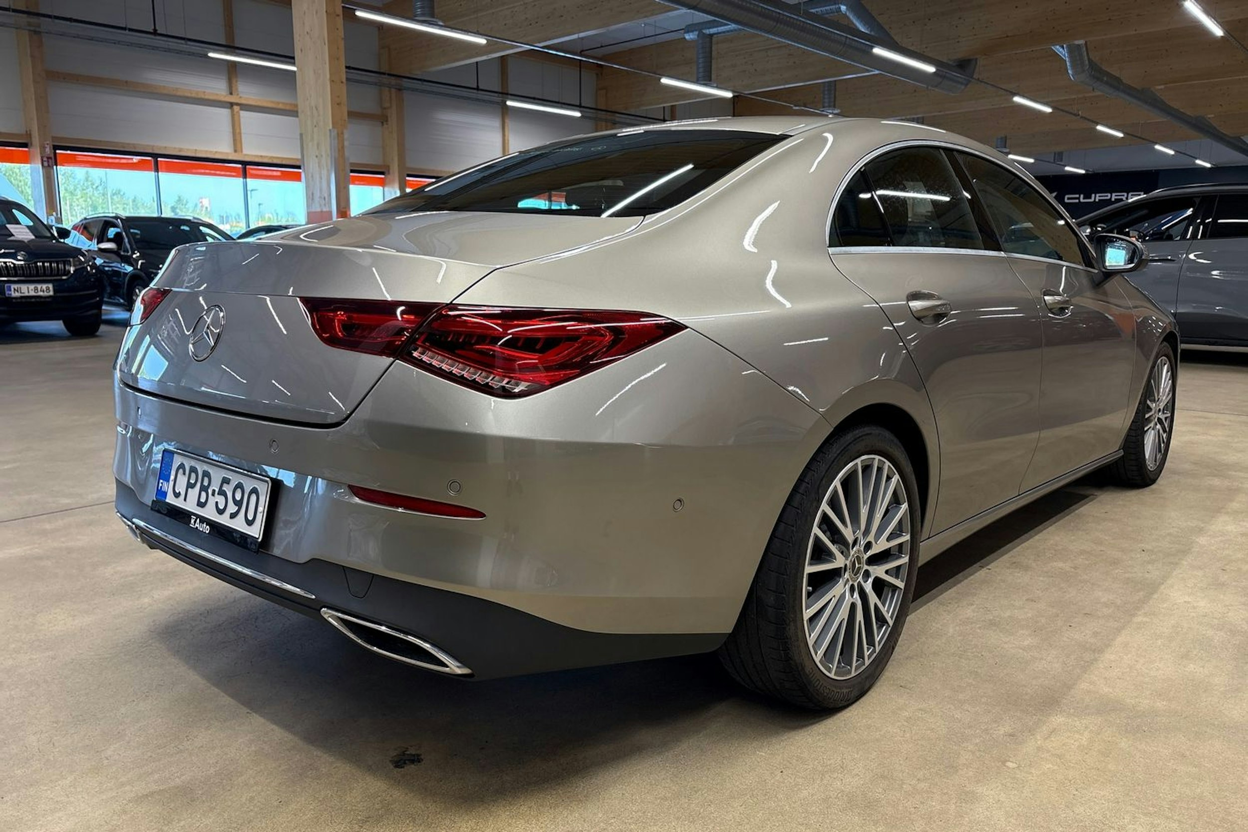 harmaa Mercedes-Benz CLA 2020 kuva 25.
