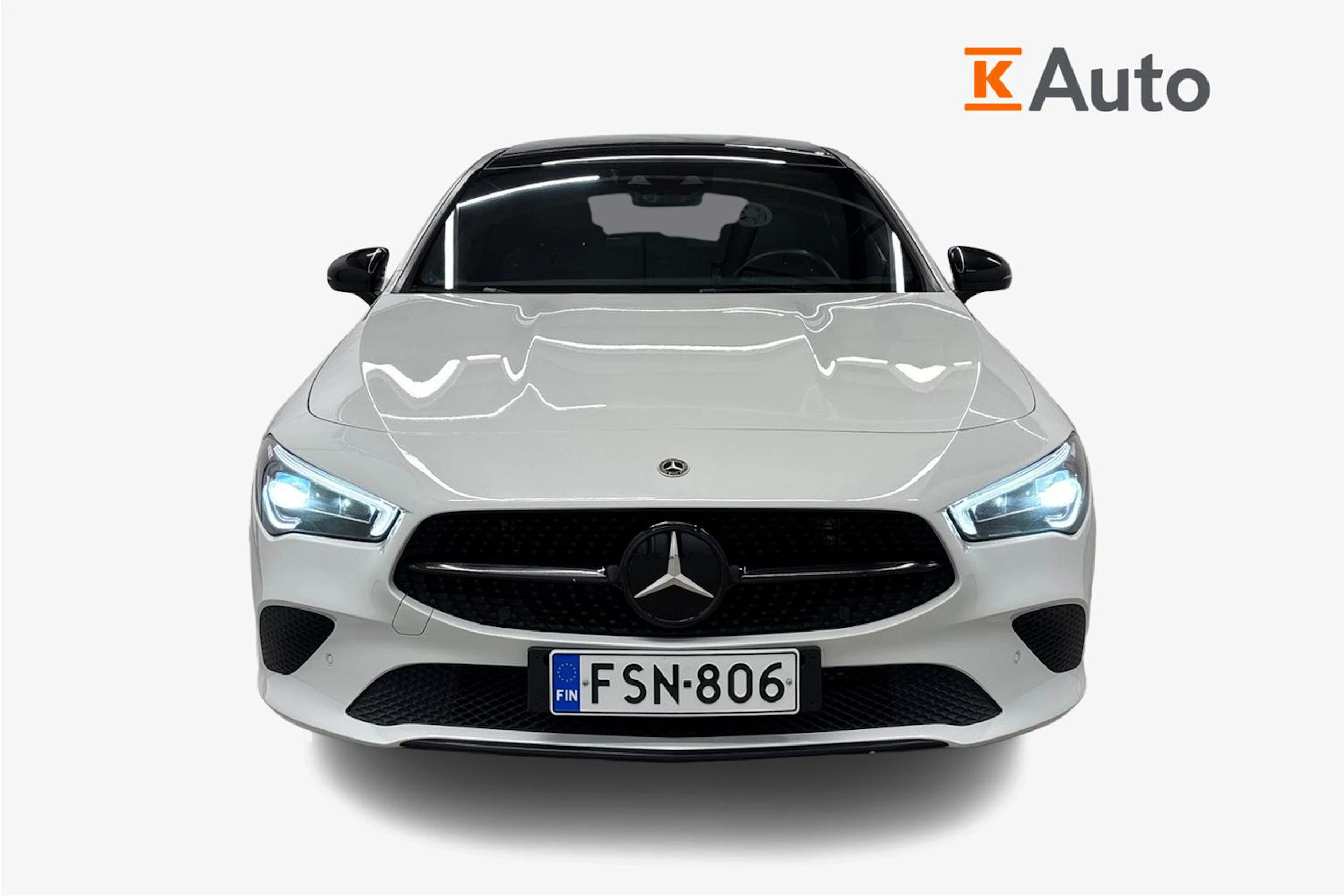 valkoinen Mercedes-Benz CLA 2020 kuva 5.