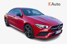 punainen Mercedes-Benz CLA 2020 kuva 1.