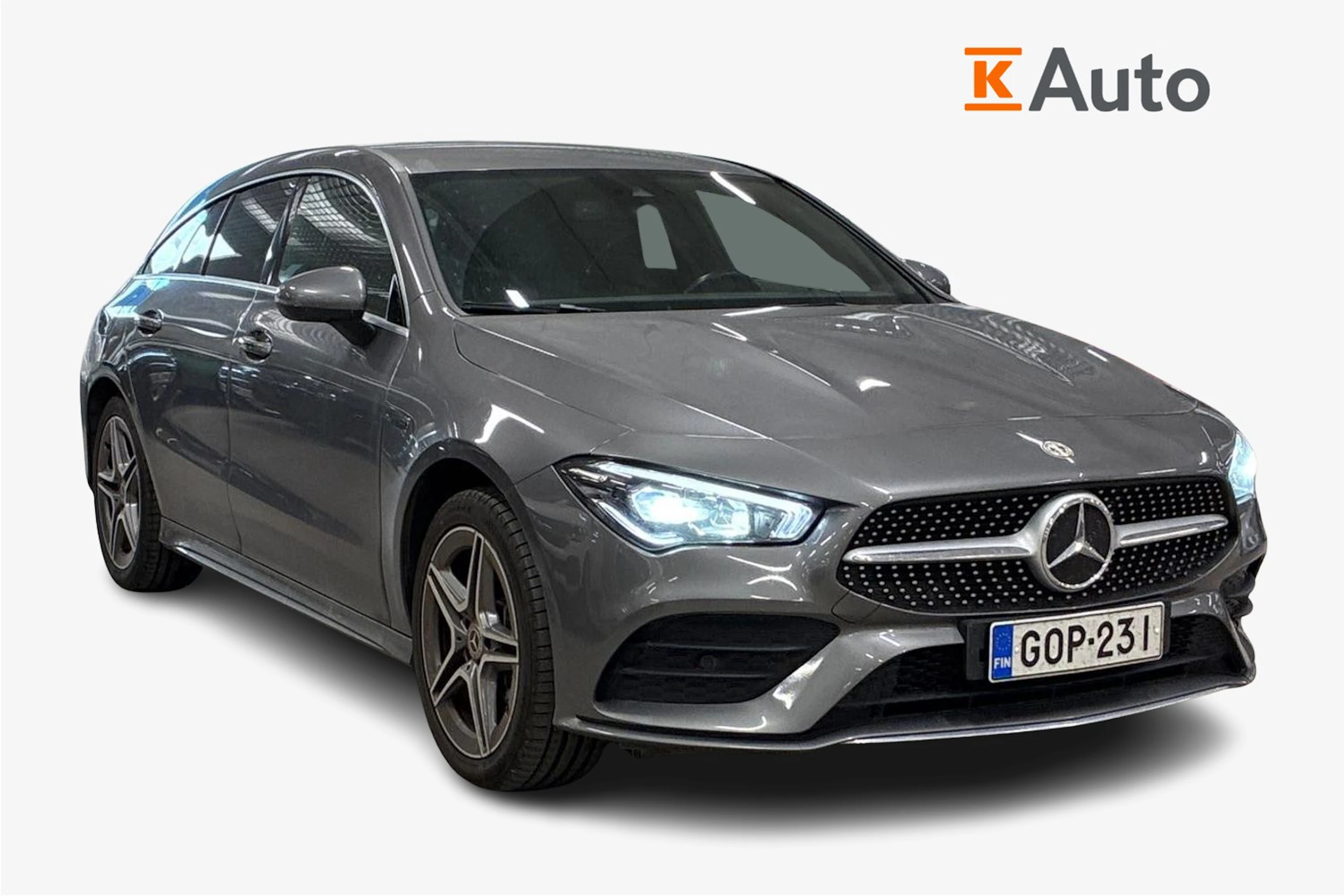 met. harmaa Mercedes-Benz CLA 2021 kuva 1.