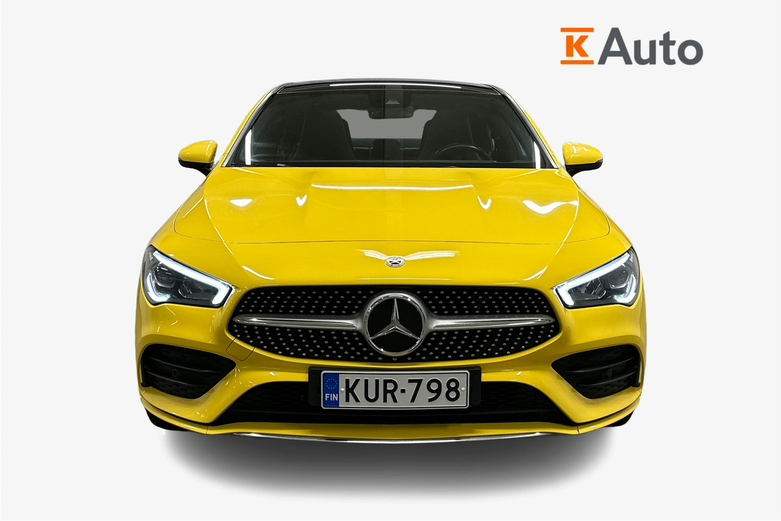 keltainen Mercedes-Benz CLA 2023 kuva 5.