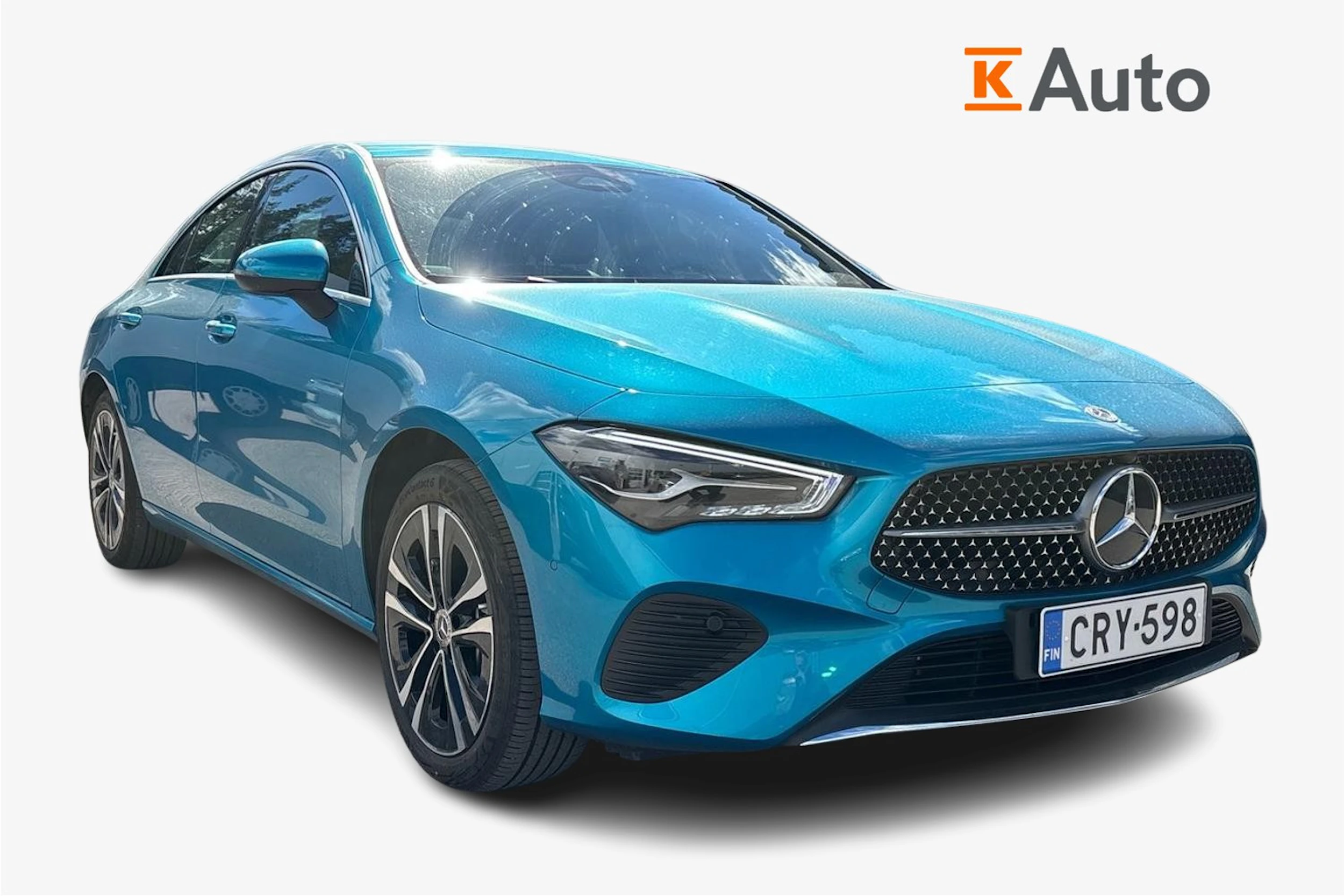sininen Mercedes-Benz CLA 2025 kuva 1.