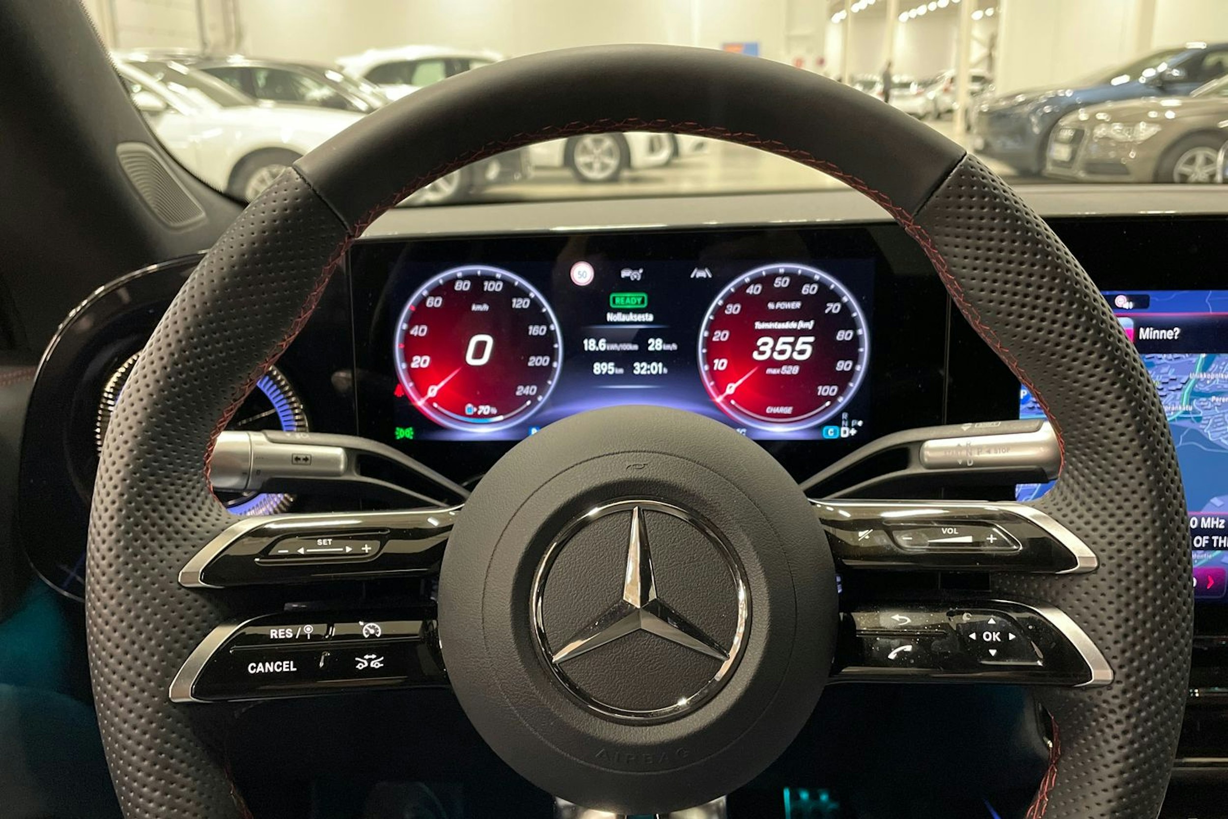 valkoinen Mercedes-Benz CLA 2025 kuva 17.