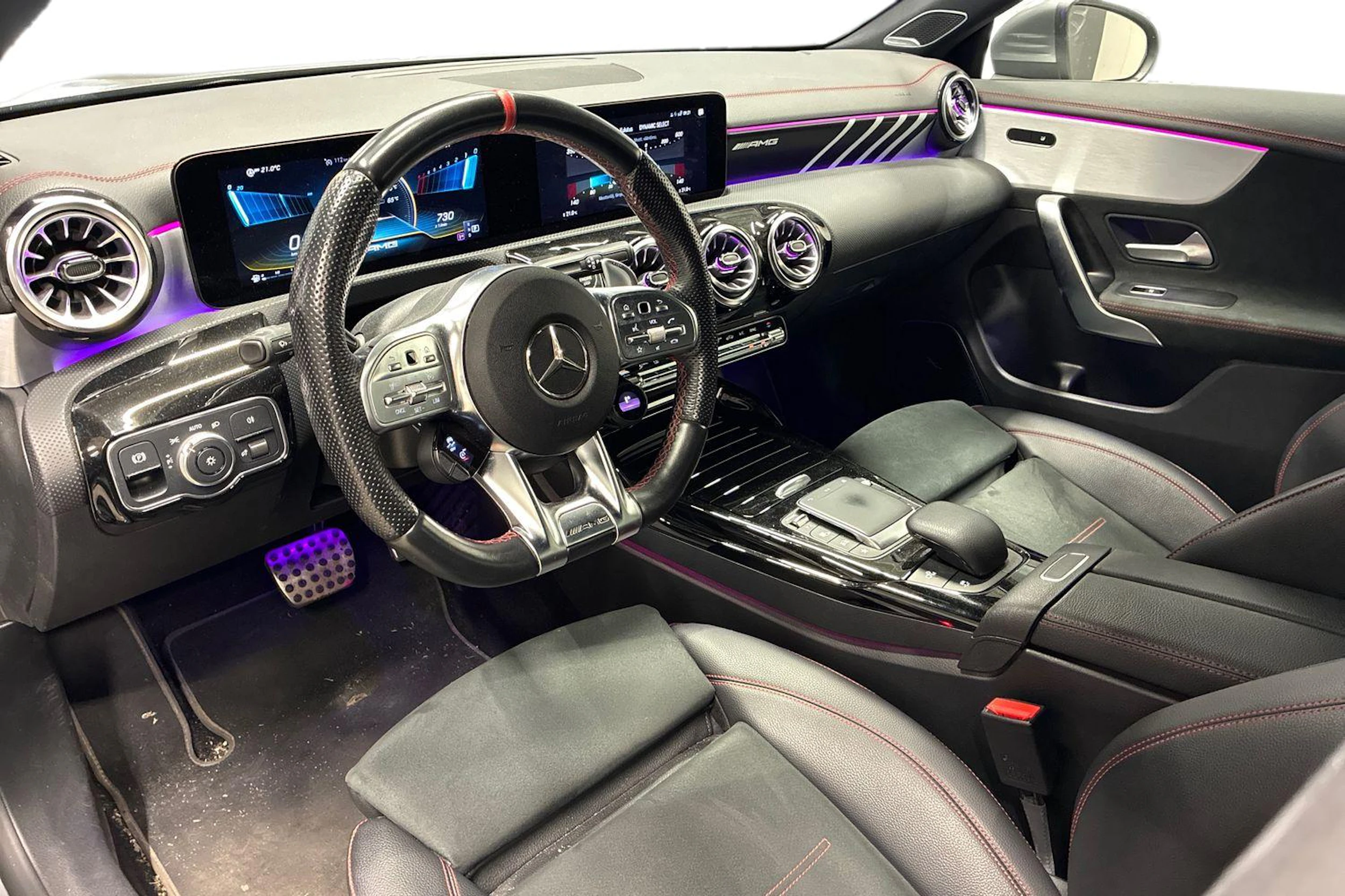 harmaa Mercedes-Benz CLA 45 AMG 2021 kuva 3.