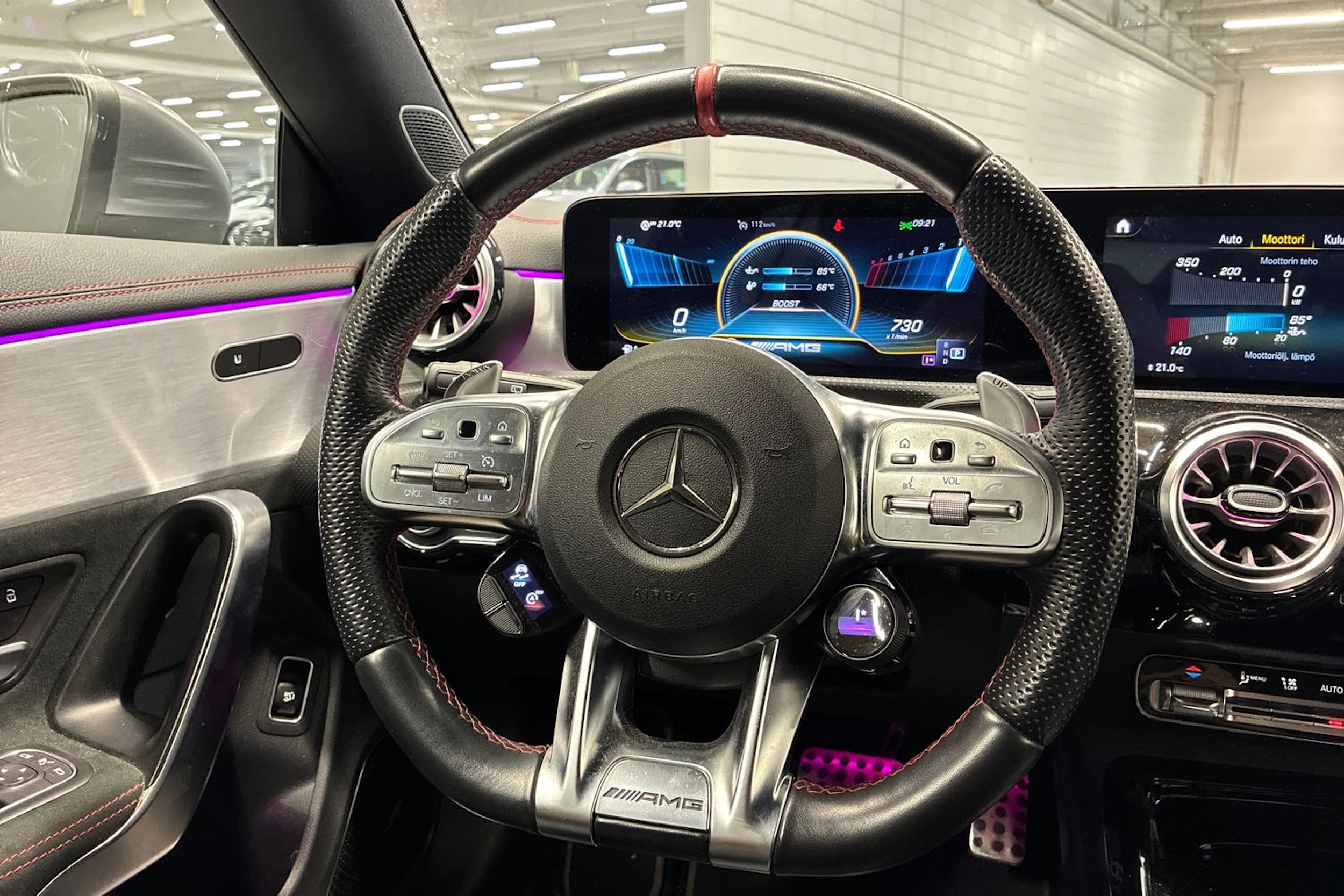 harmaa Mercedes-Benz CLA 45 AMG 2021 kuva 6.