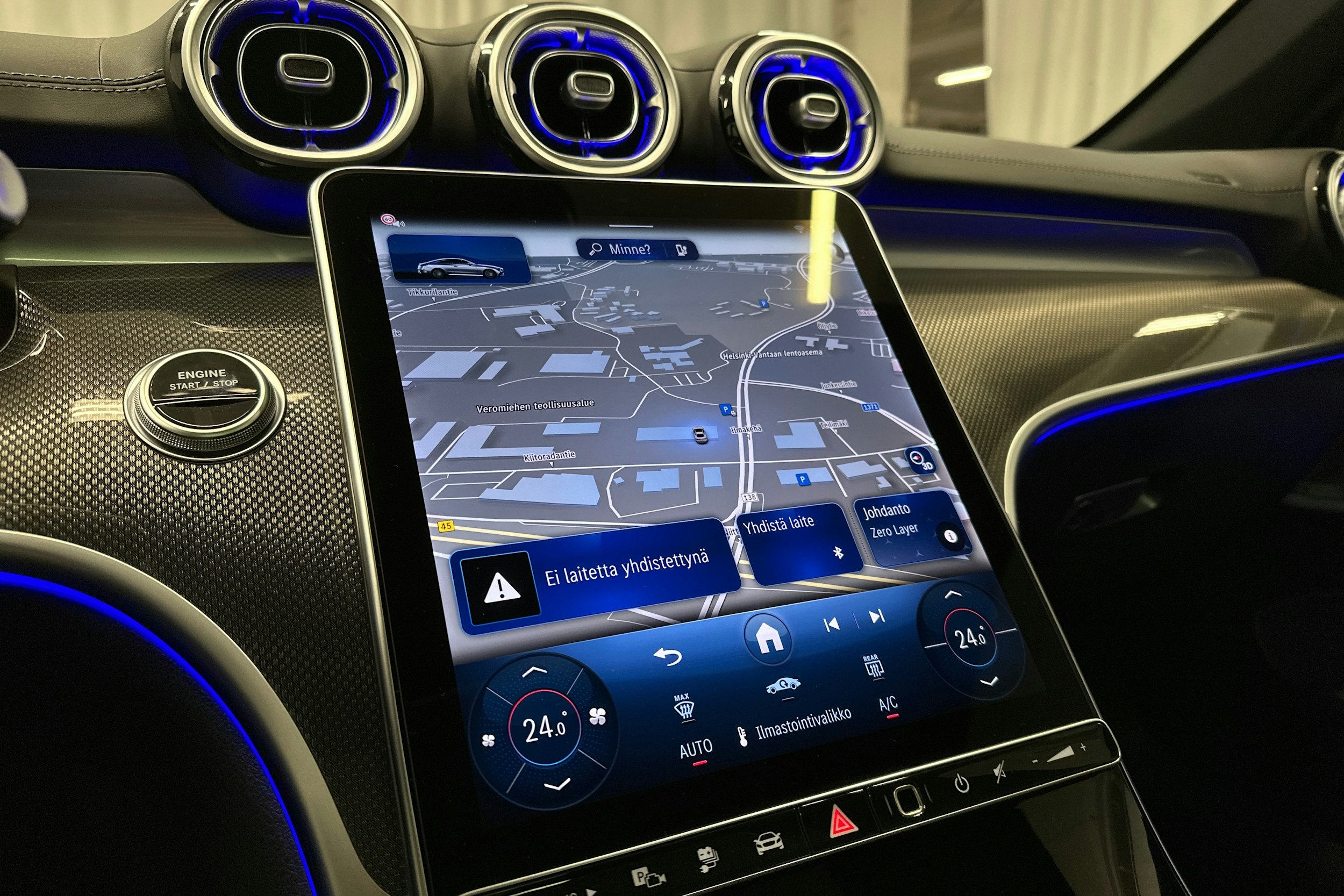 sininen Mercedes-Benz CLE 2024 kuva 17.