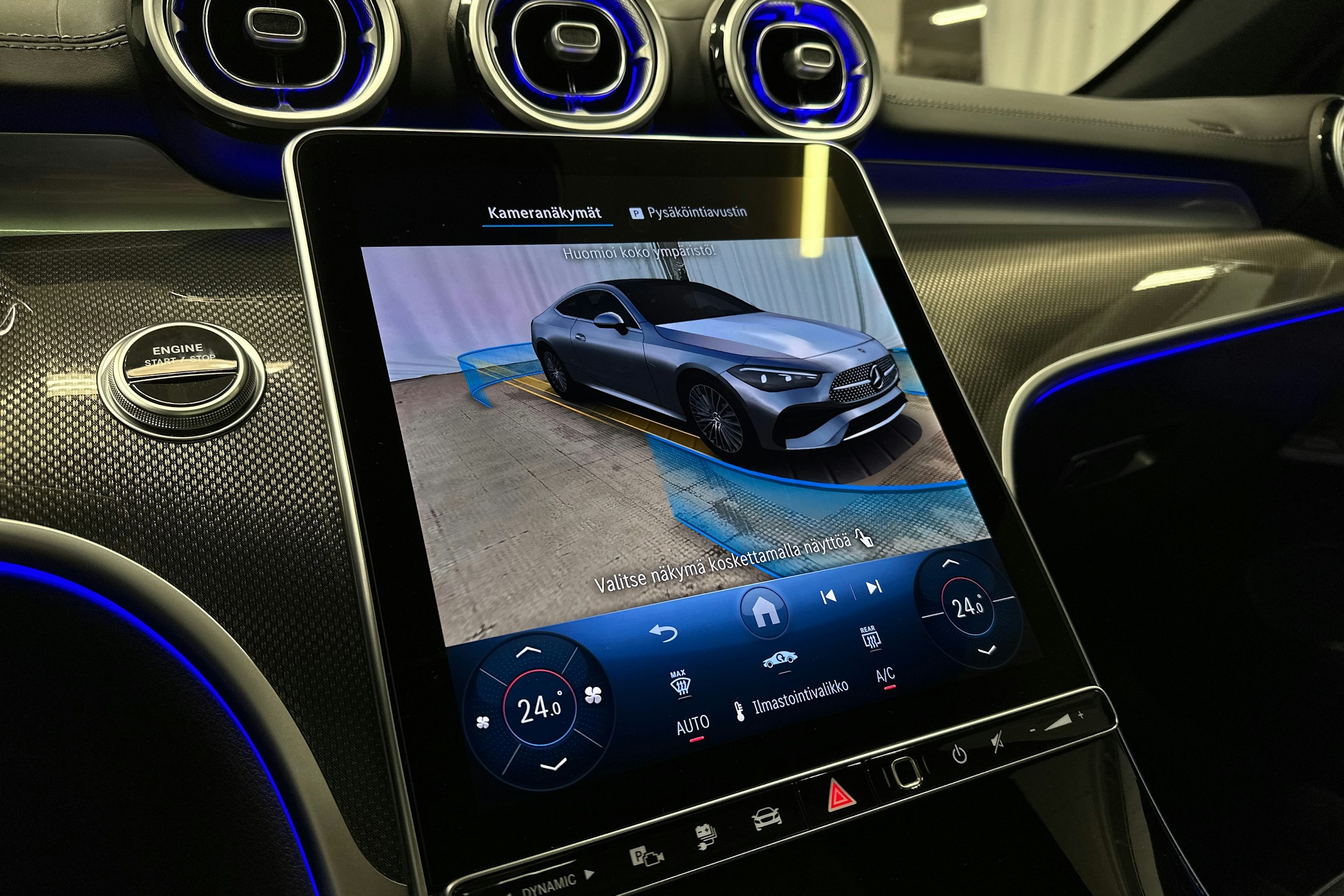 sininen Mercedes-Benz CLE 2024 kuva 18.