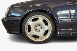 sininen Mercedes-Benz CLK 2002 kuva 9.