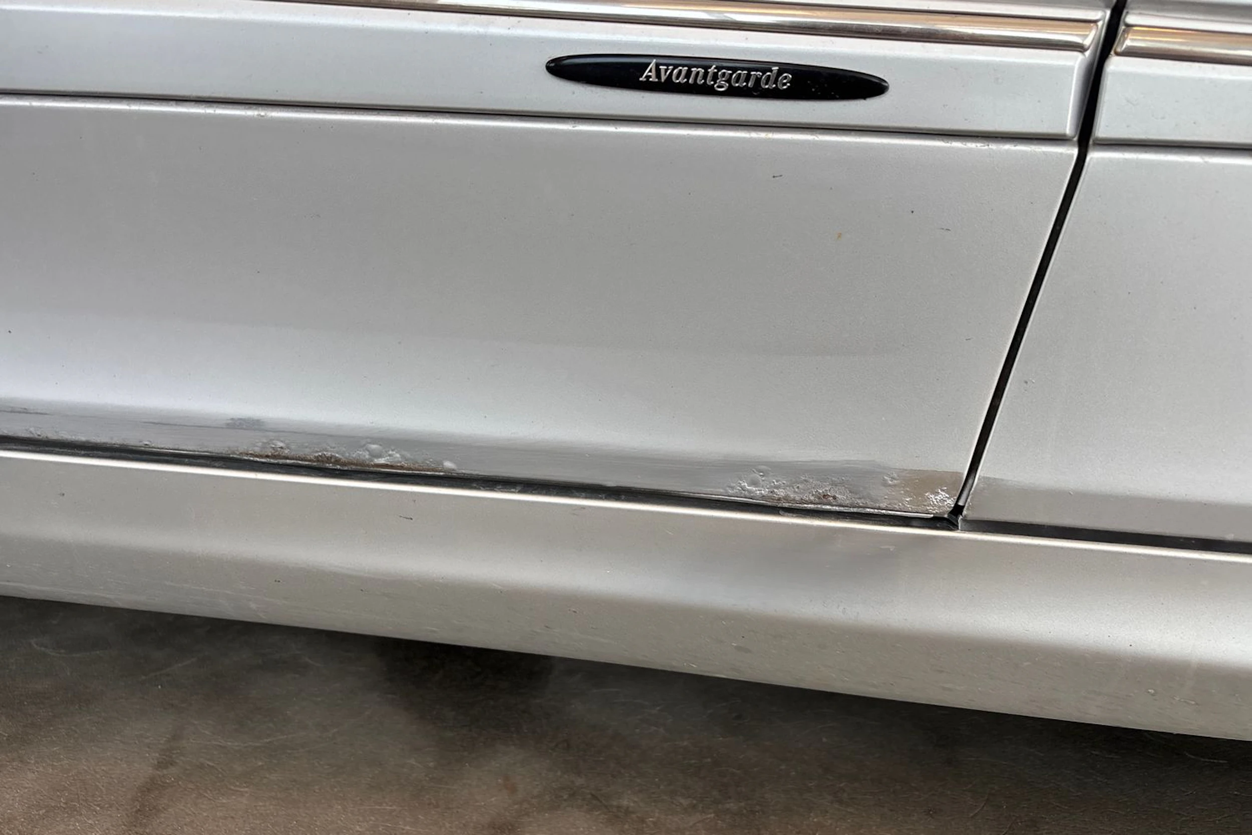 harmaa Mercedes-Benz CLK 2003 kuva 17.