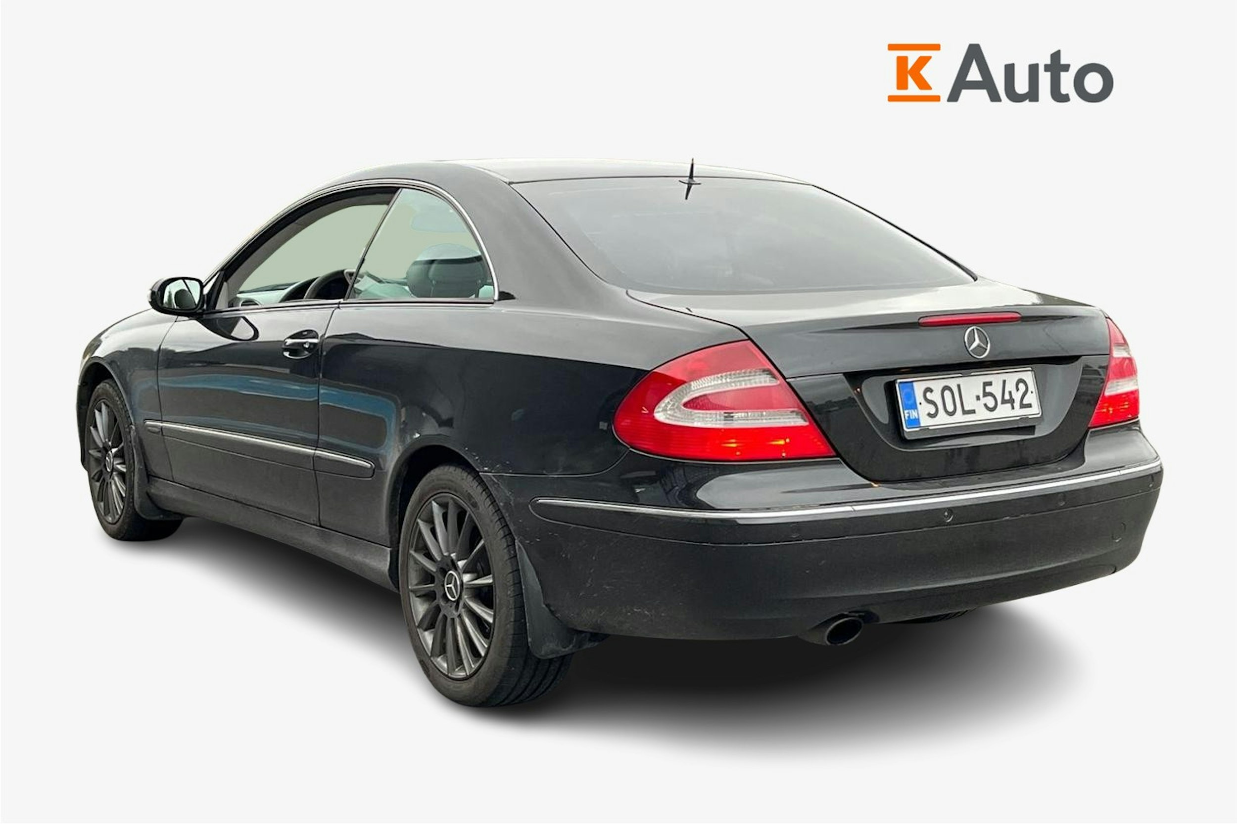 musta Mercedes-Benz CLK 2006 kuva 2.