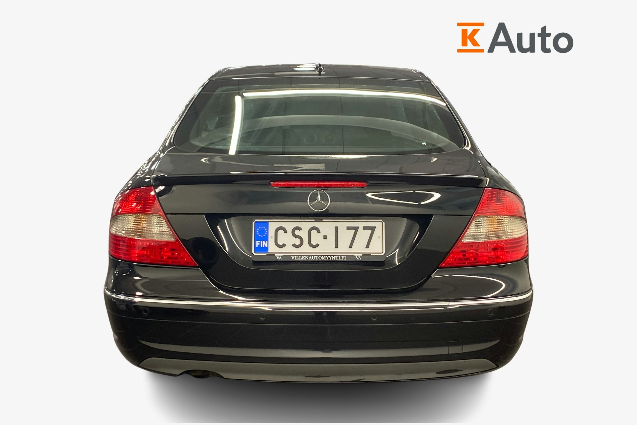 musta Mercedes-Benz CLK 2009 kuva 3.