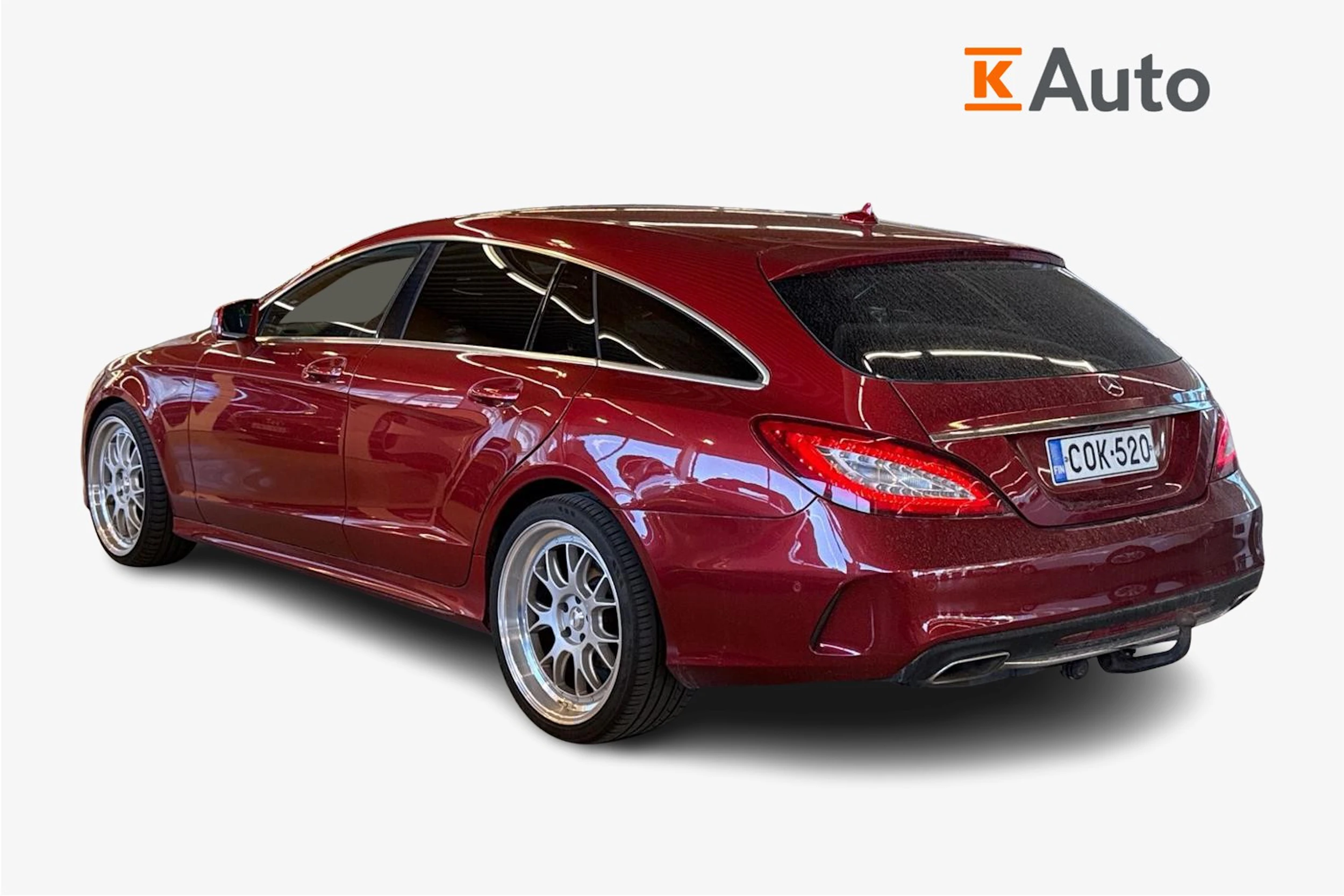 punainen Mercedes-Benz CLS 2017 kuva 2.