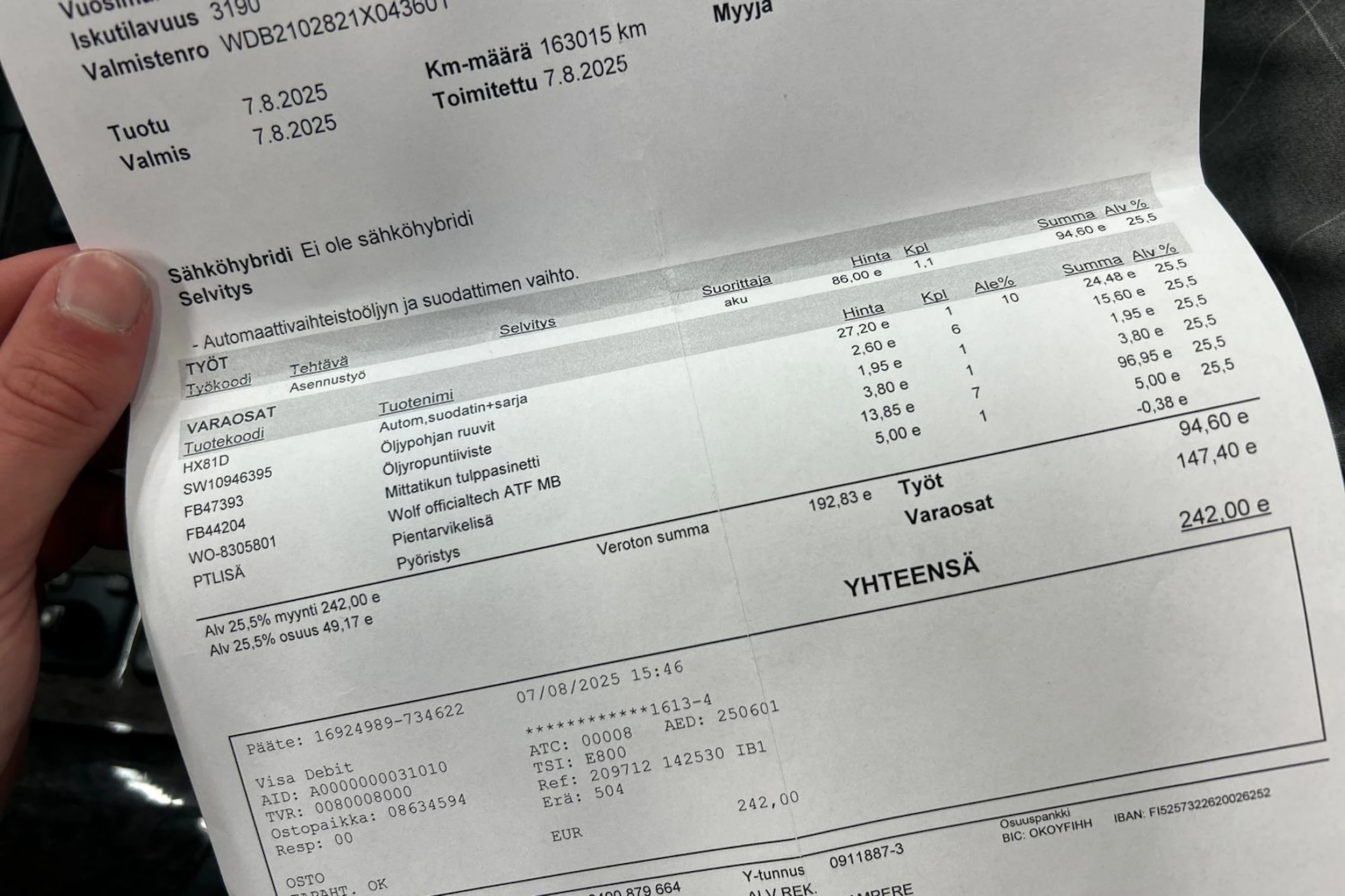 valkoinen Mercedes-Benz E 2000 kuva 19.