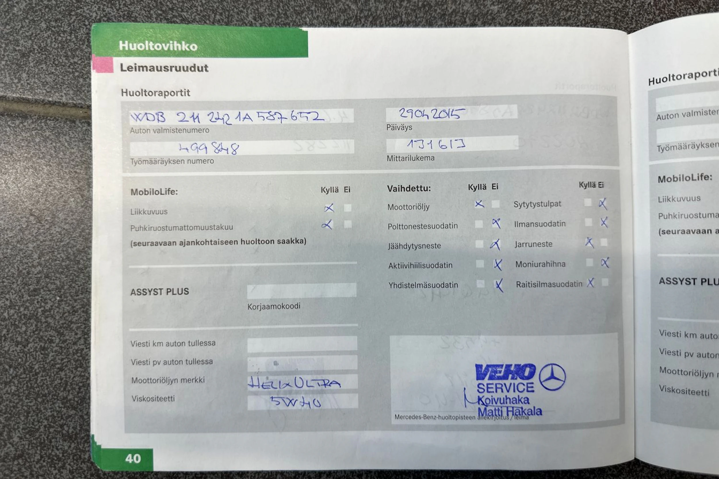 harmaa Mercedes-Benz E 2004 kuva 37.