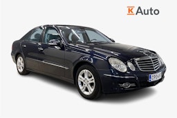 Sininen Mercedes-Benz E 2007 kuva 1.