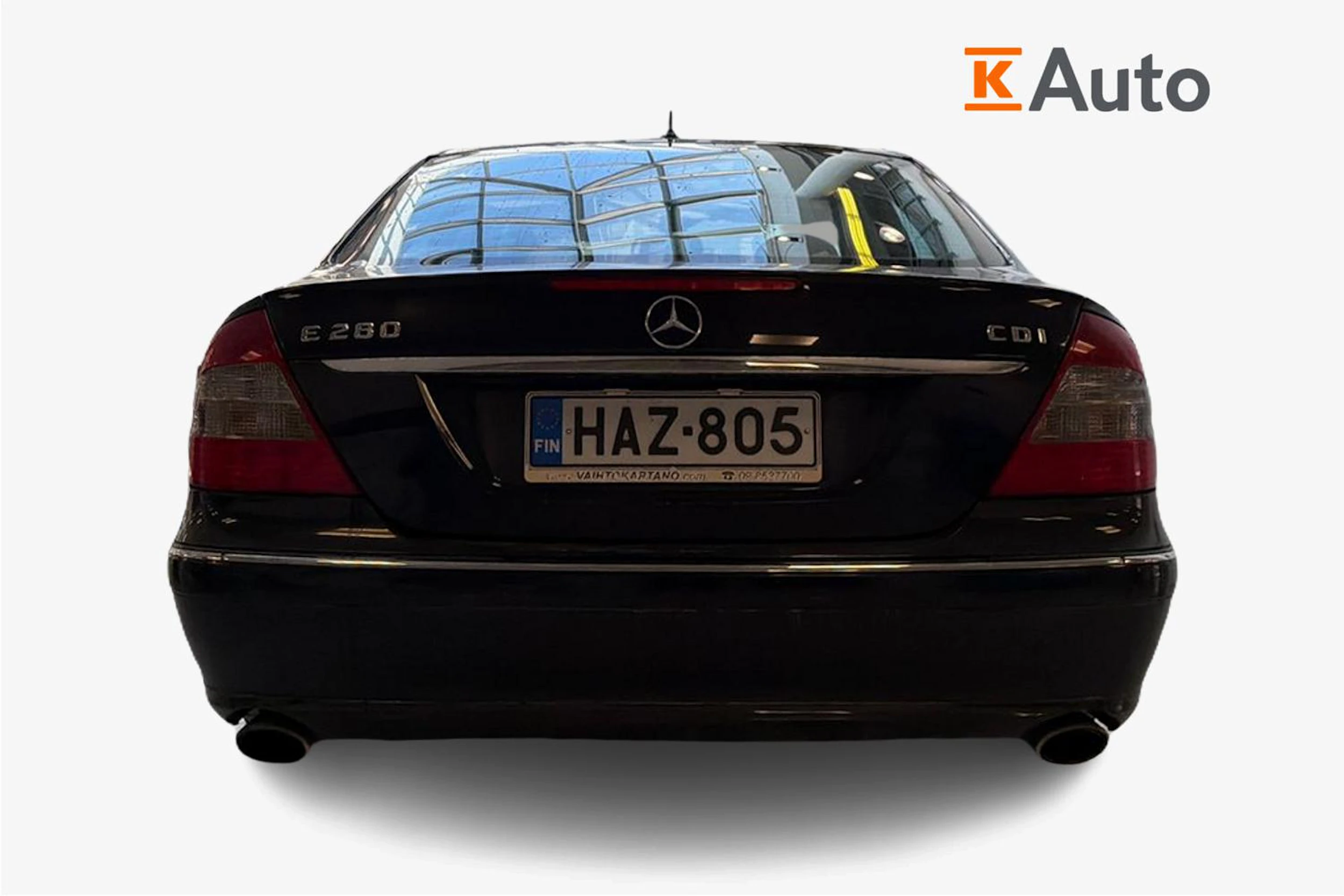 Musta Mercedes-Benz E 2007 kuva 4.