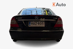 Musta Mercedes-Benz E 2007 kuva 4.