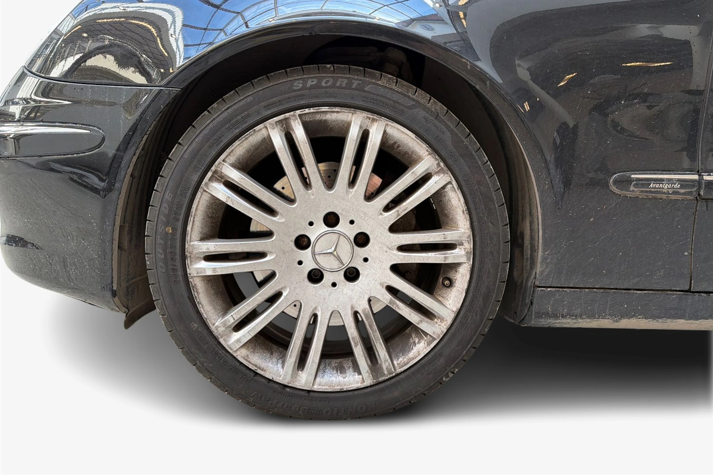 Musta Mercedes-Benz E 2007 kuva 12.