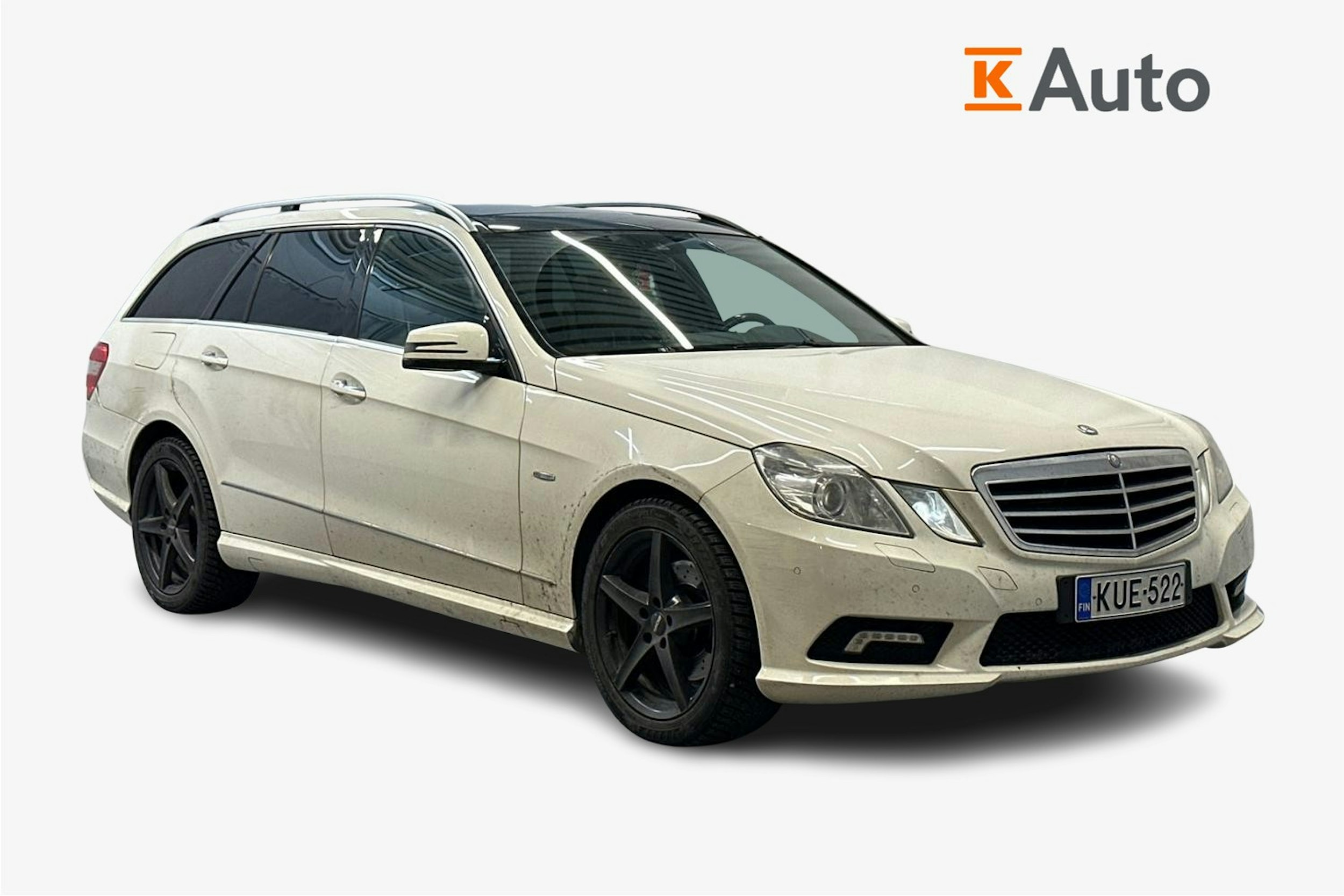 valkoinen Mercedes-Benz E 2009 kuva 1.