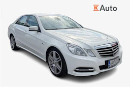 Valkoinen Mercedes-Benz E 2011 kuva 1.