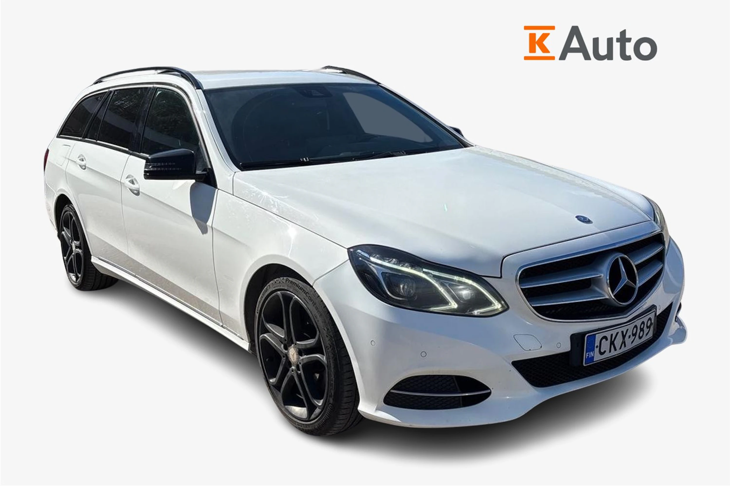 valkoinen Mercedes-Benz E 2013 kuva 1.