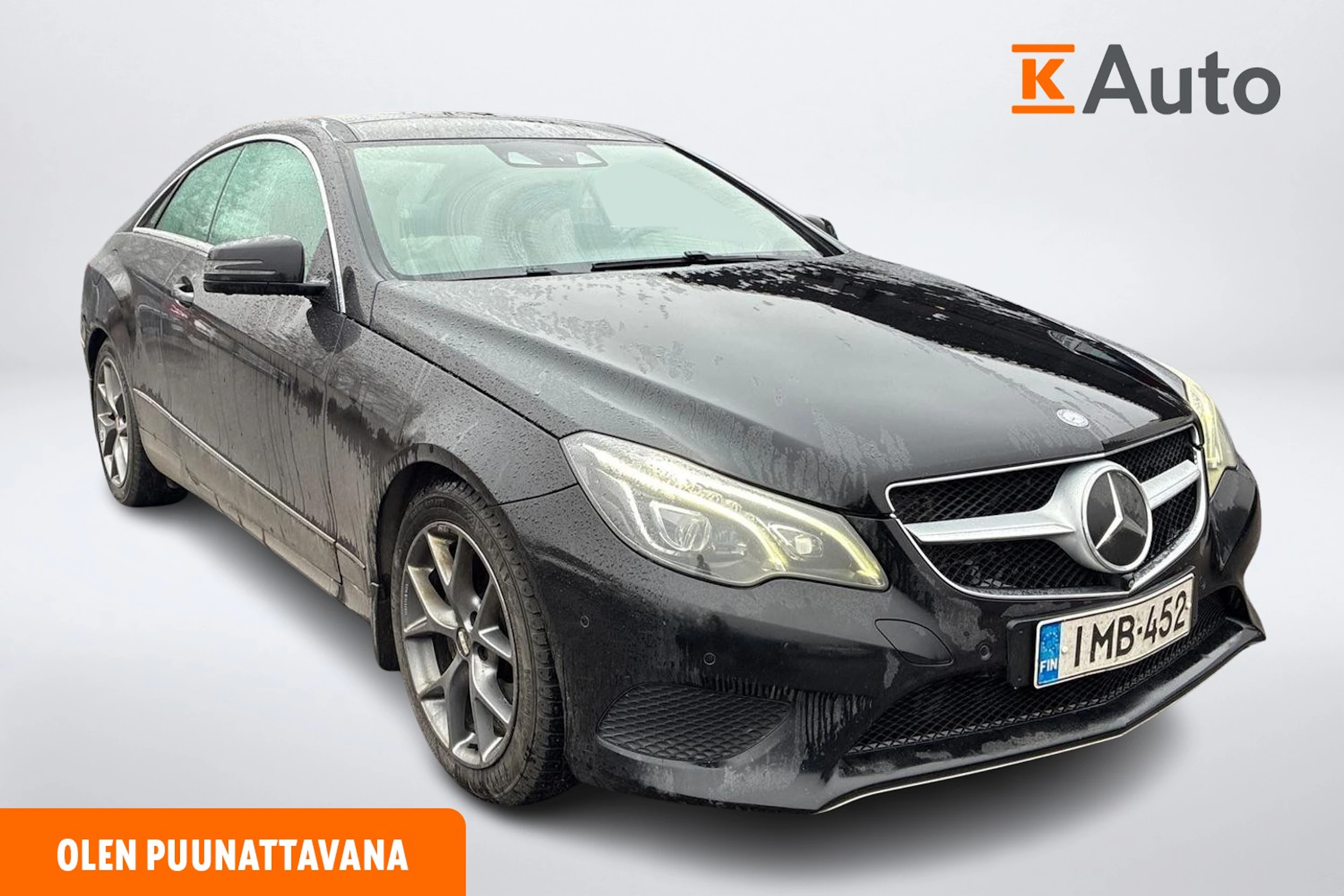 musta Mercedes-Benz E 2013 kuva 1.
