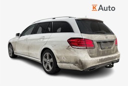 valkoinen Mercedes-Benz E 2015 kuva 2.