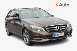 ruskea (beige) Mercedes-Benz E 2015 kuva 1.