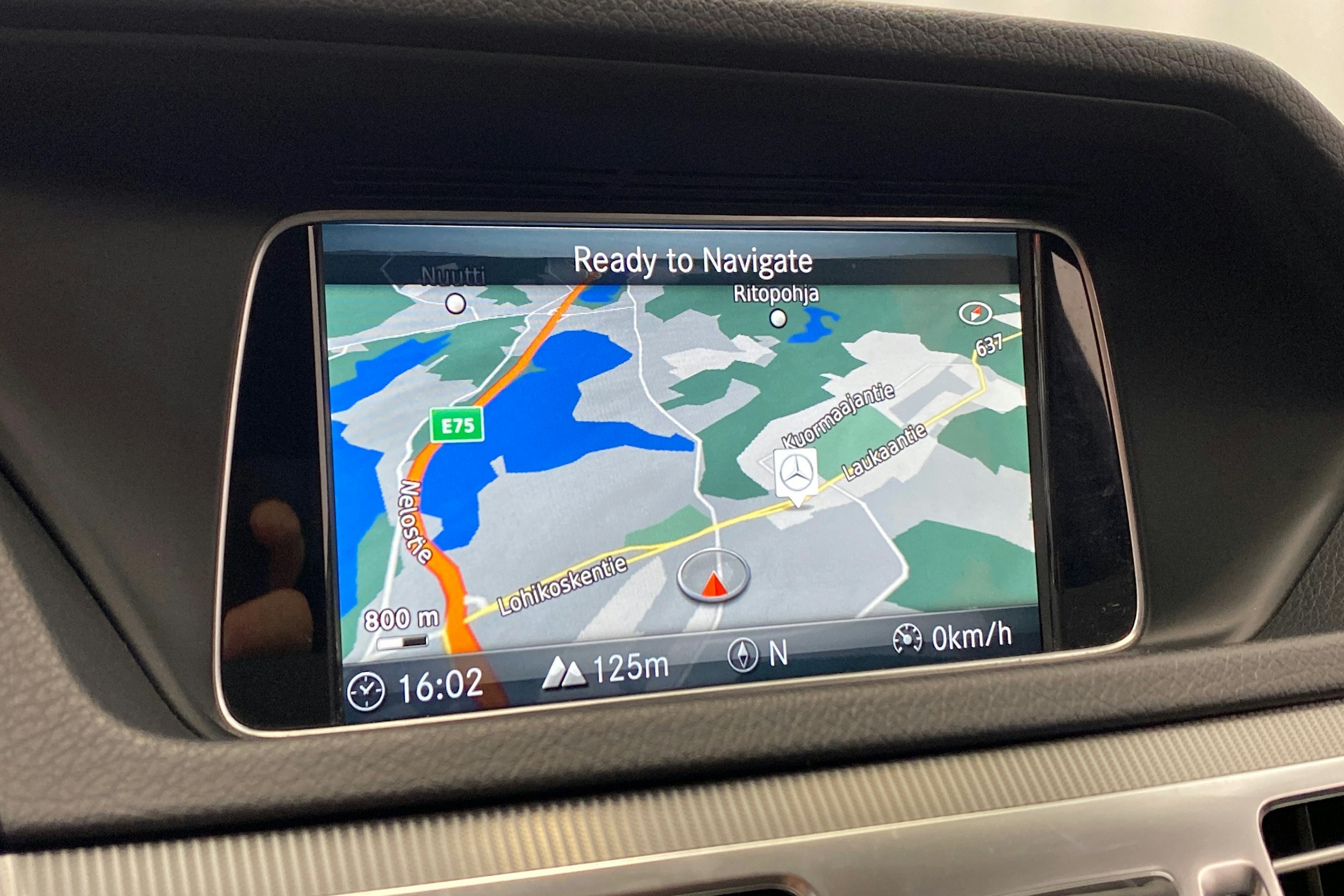 valkoinen Mercedes-Benz E 2016 kuva 20.