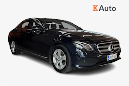 Sininen Mercedes-Benz E 2017 kuva 1.