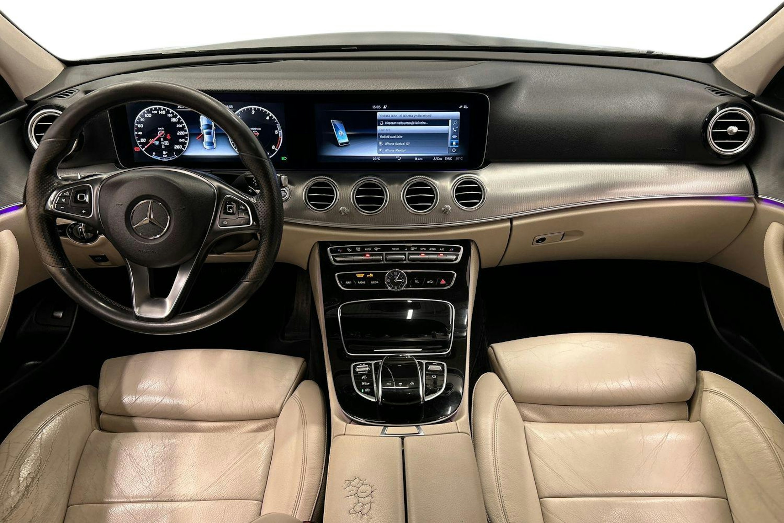 musta Mercedes-Benz E 2017 kuva 8.