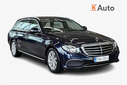 sininen Mercedes-Benz E 2017 kuva 1.