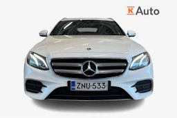 valkoinen Mercedes-Benz E 2017 kuva 4.
