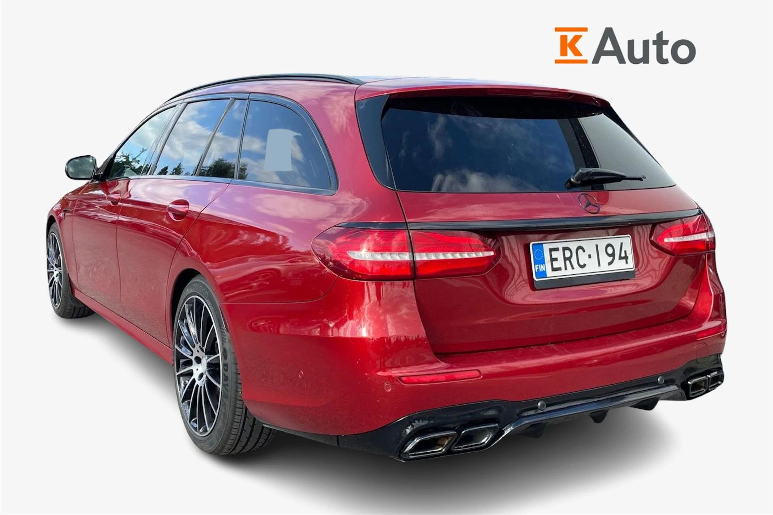 punainen Mercedes-Benz E 2018 kuva 2.