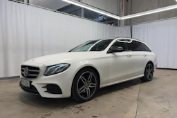 valkoinen Mercedes-Benz E 2018 kuva 3.