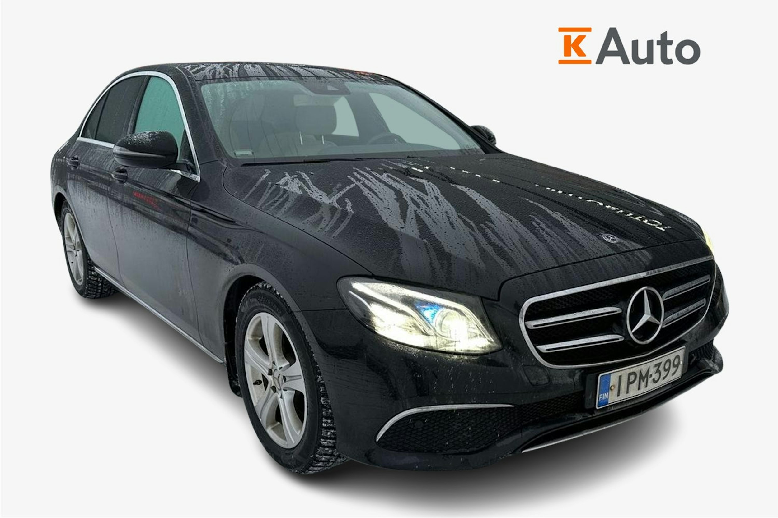 musta Mercedes-Benz E 2018 kuva 1.