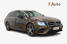 ruskea (beige) Mercedes-Benz E 2018 kuva 4.