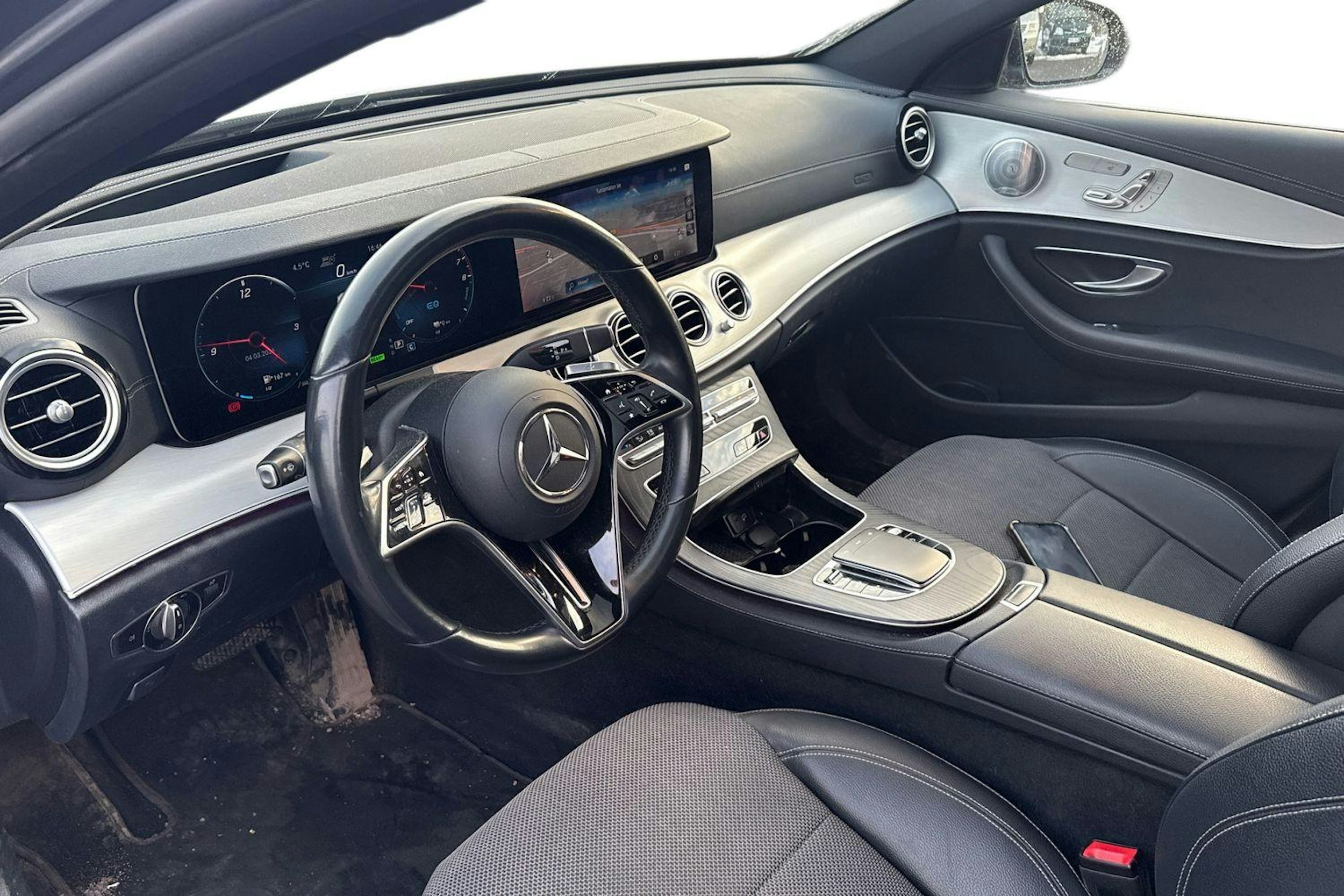 harmaa Mercedes-Benz E 2021 kuva 3.