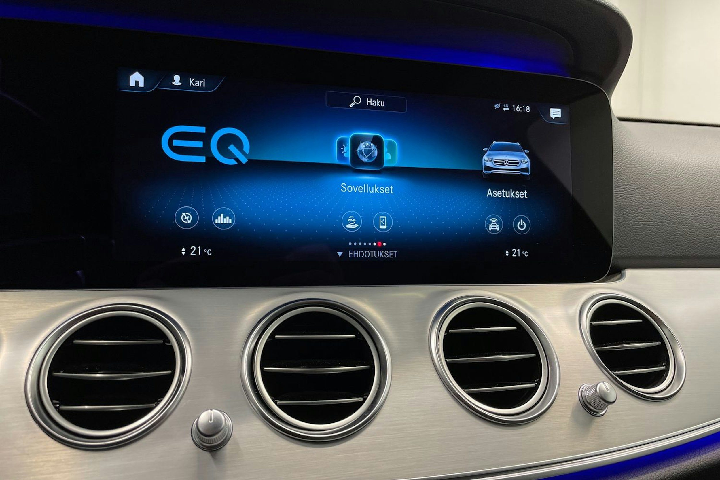 valkoinen Mercedes-Benz E 2021 kuva 18.