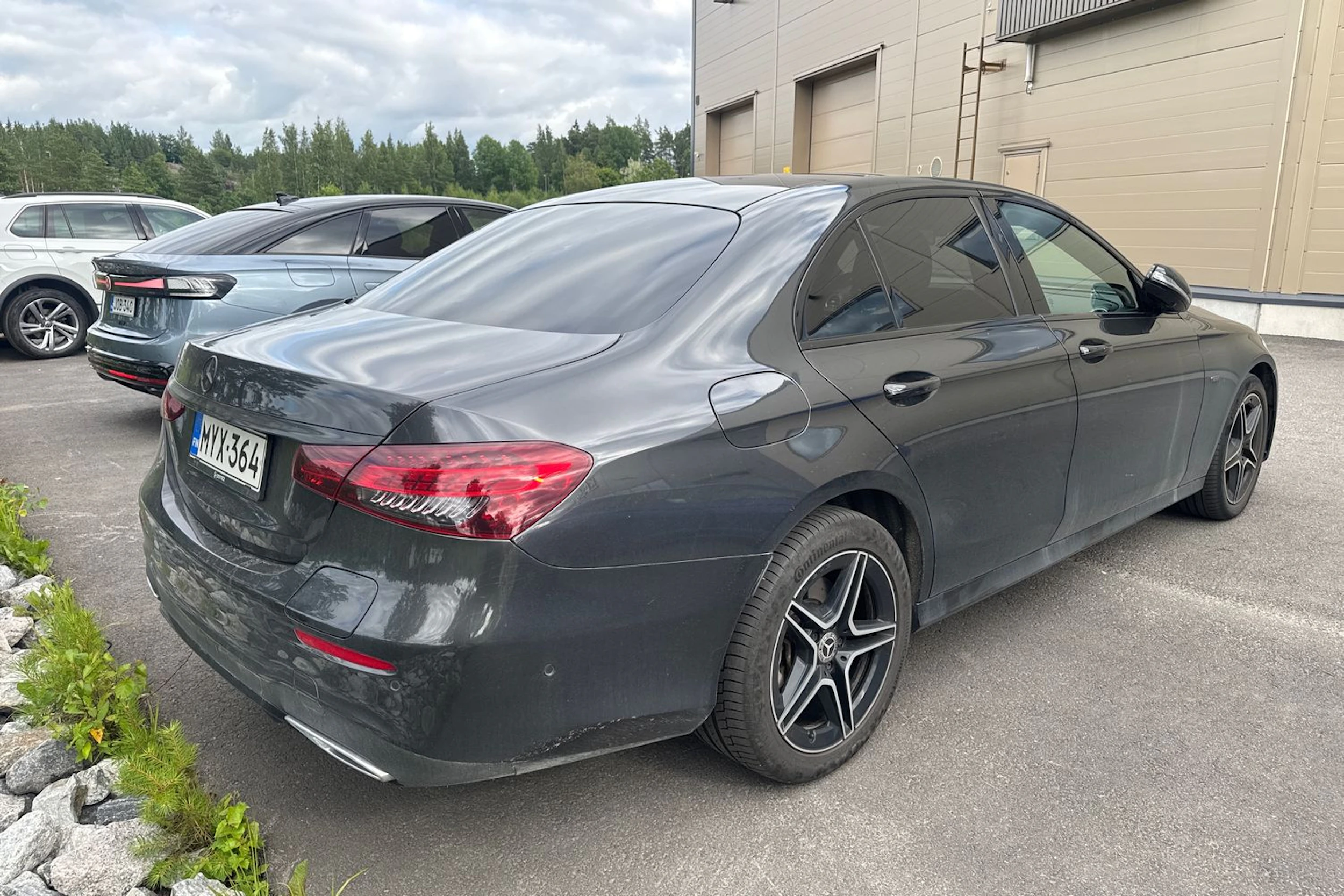 harmaa Mercedes-Benz E 2021 kuva 5.