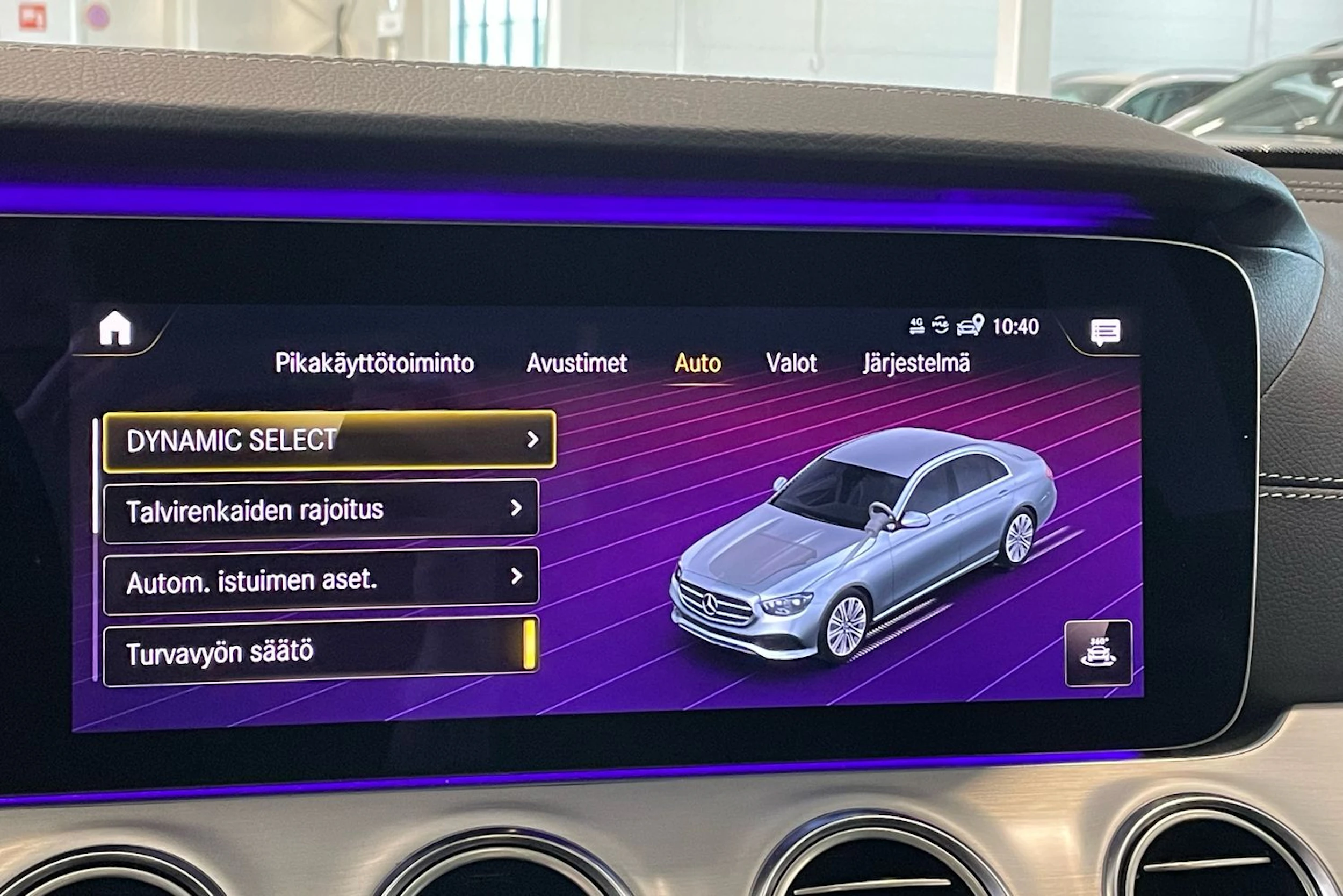 harmaa Mercedes-Benz E 2021 kuva 28.