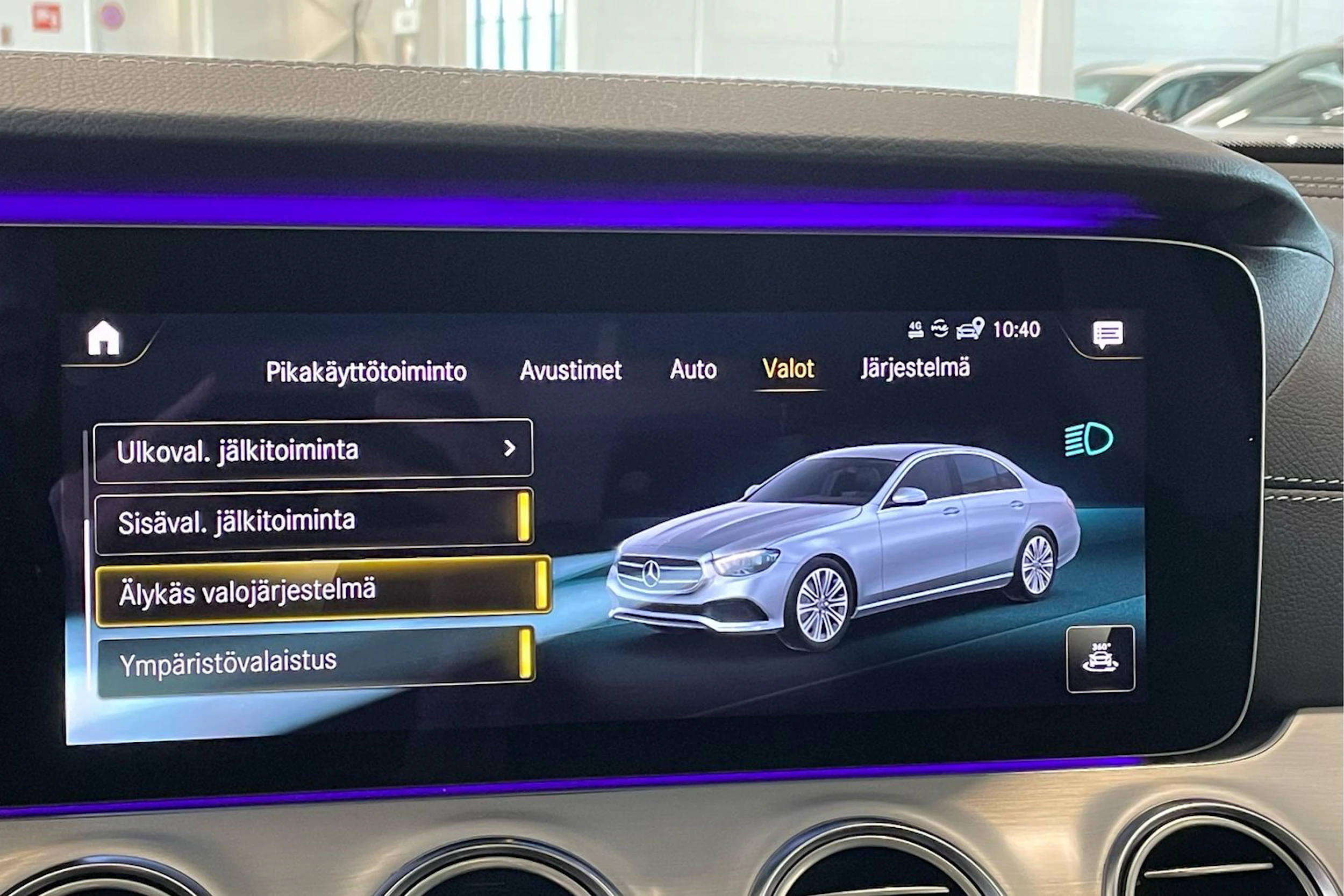 harmaa Mercedes-Benz E 2021 kuva 29.