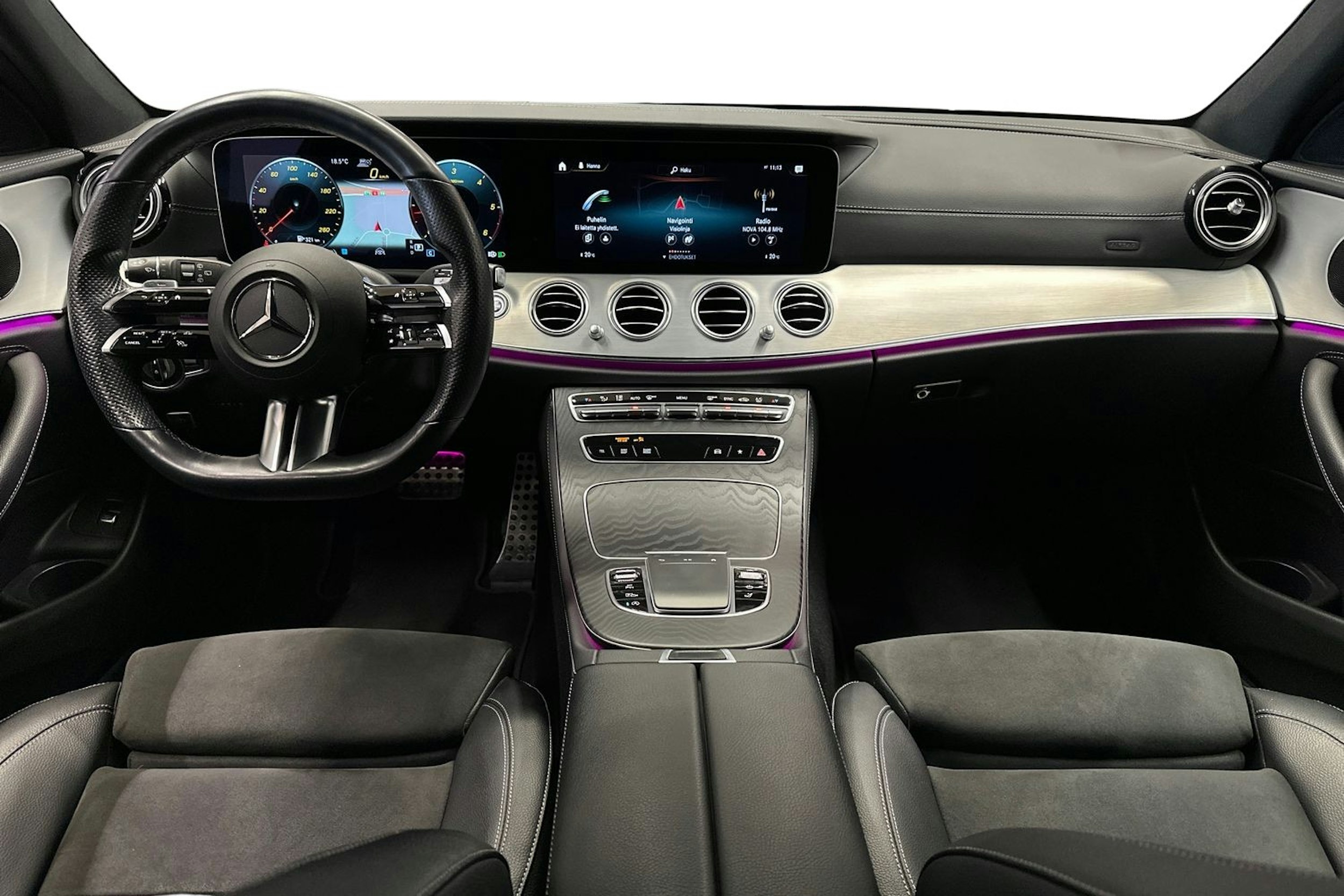 valkoinen Mercedes-Benz E 2022 kuva 9.