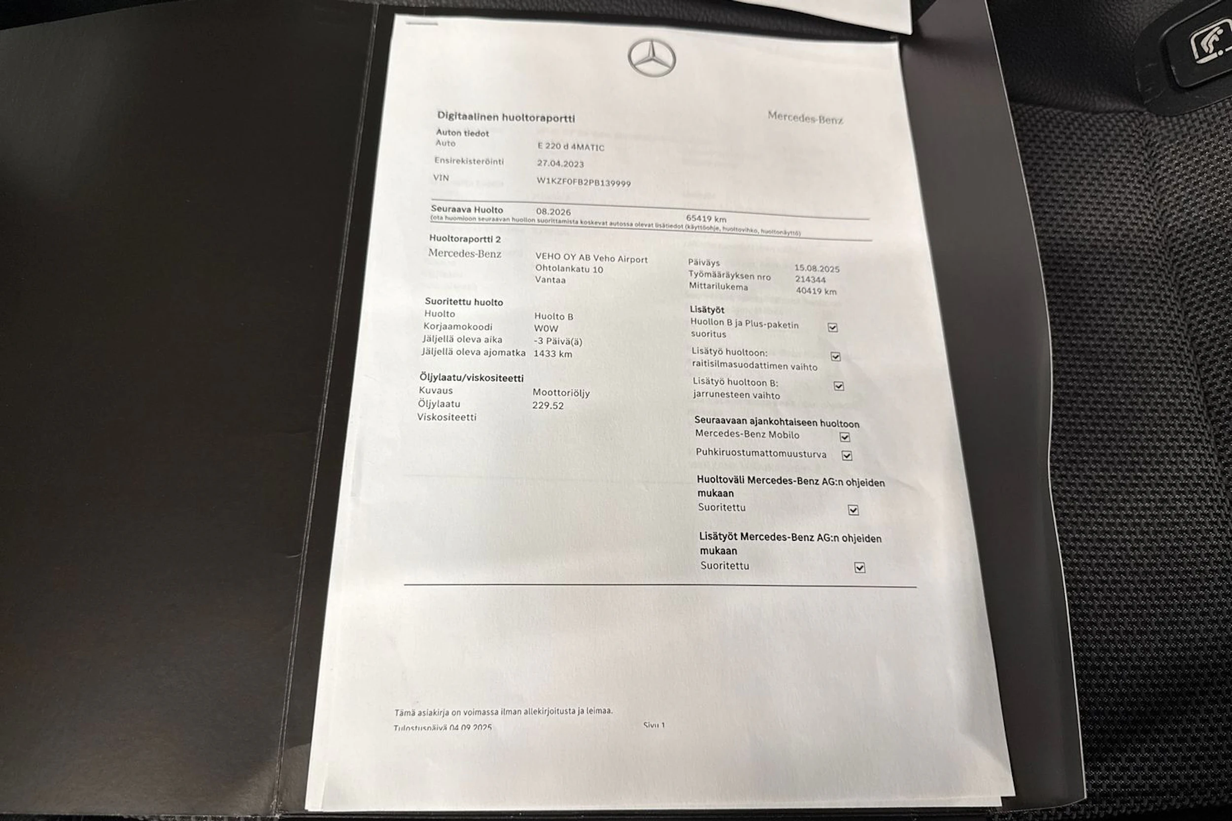 Musta Mercedes-Benz E 2023 kuva 34.