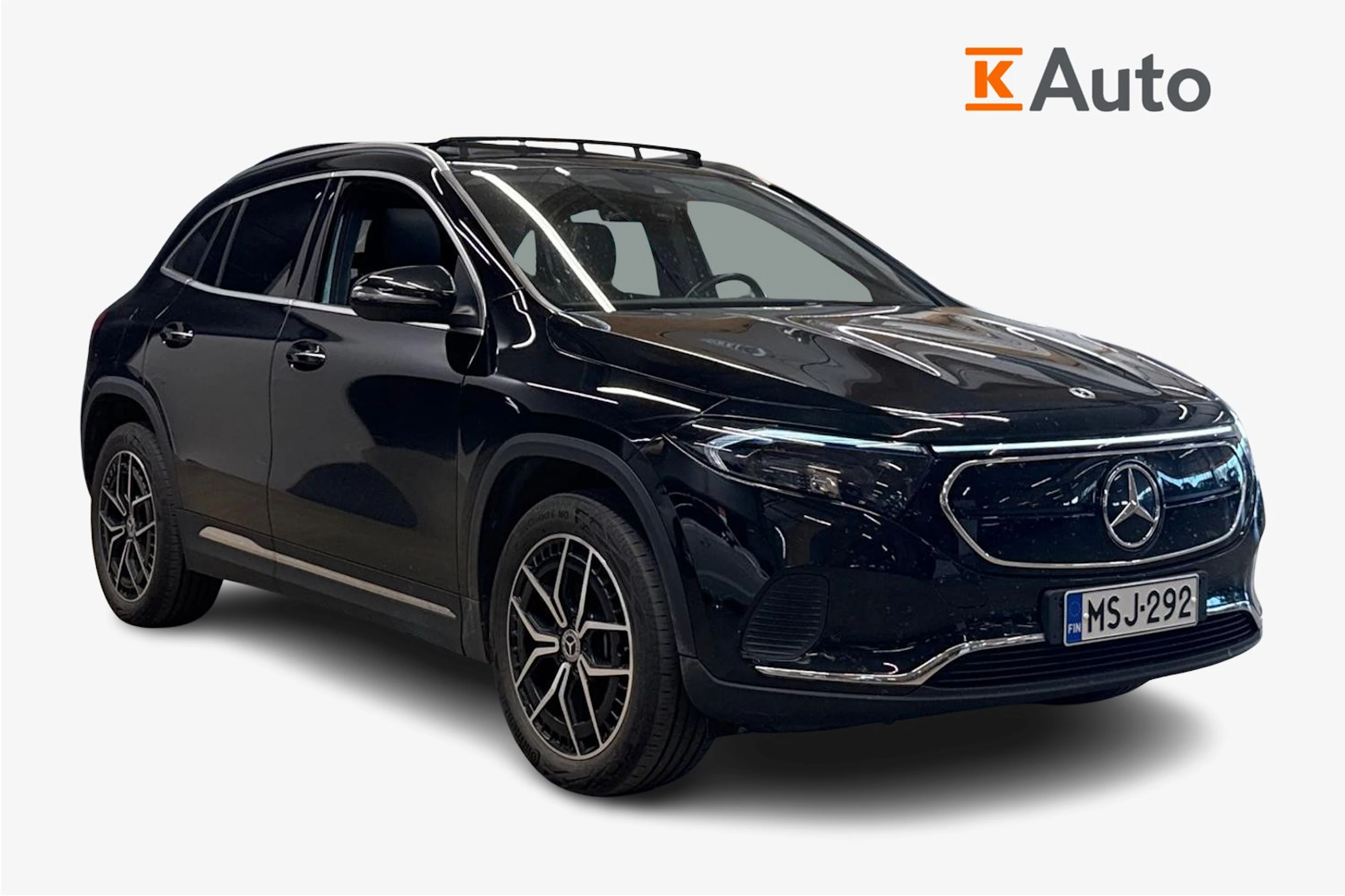 musta Mercedes-Benz EQA 2023 kuva 1.