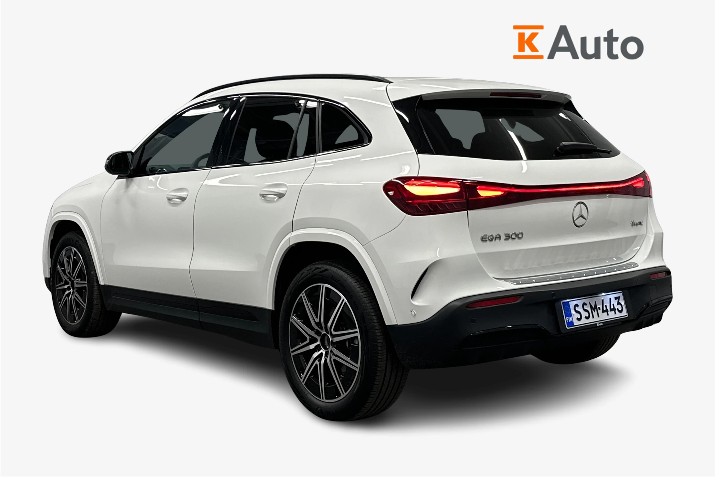 valkoinen Mercedes-Benz EQA 2025 kuva 3.