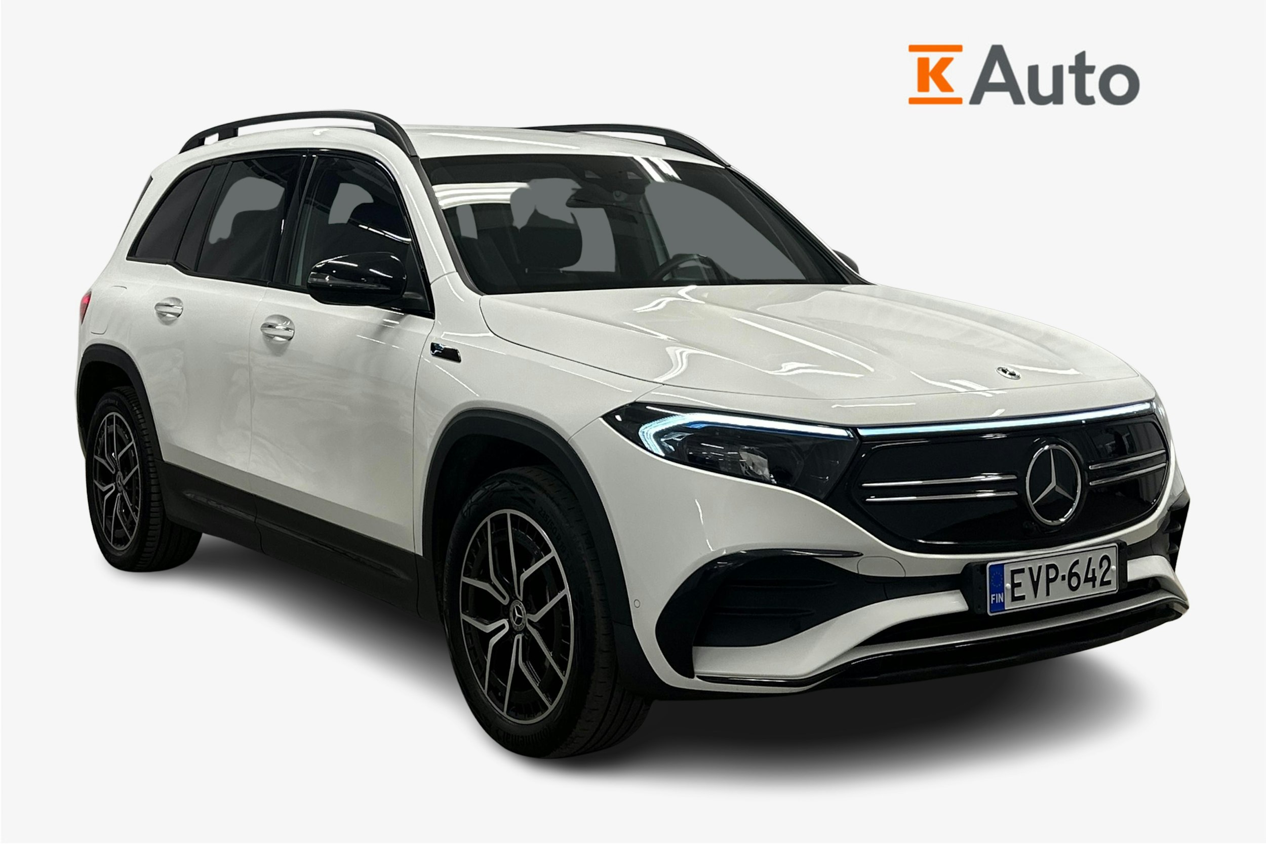 valkoinen Mercedes-Benz EQB 2022 kuva 1.