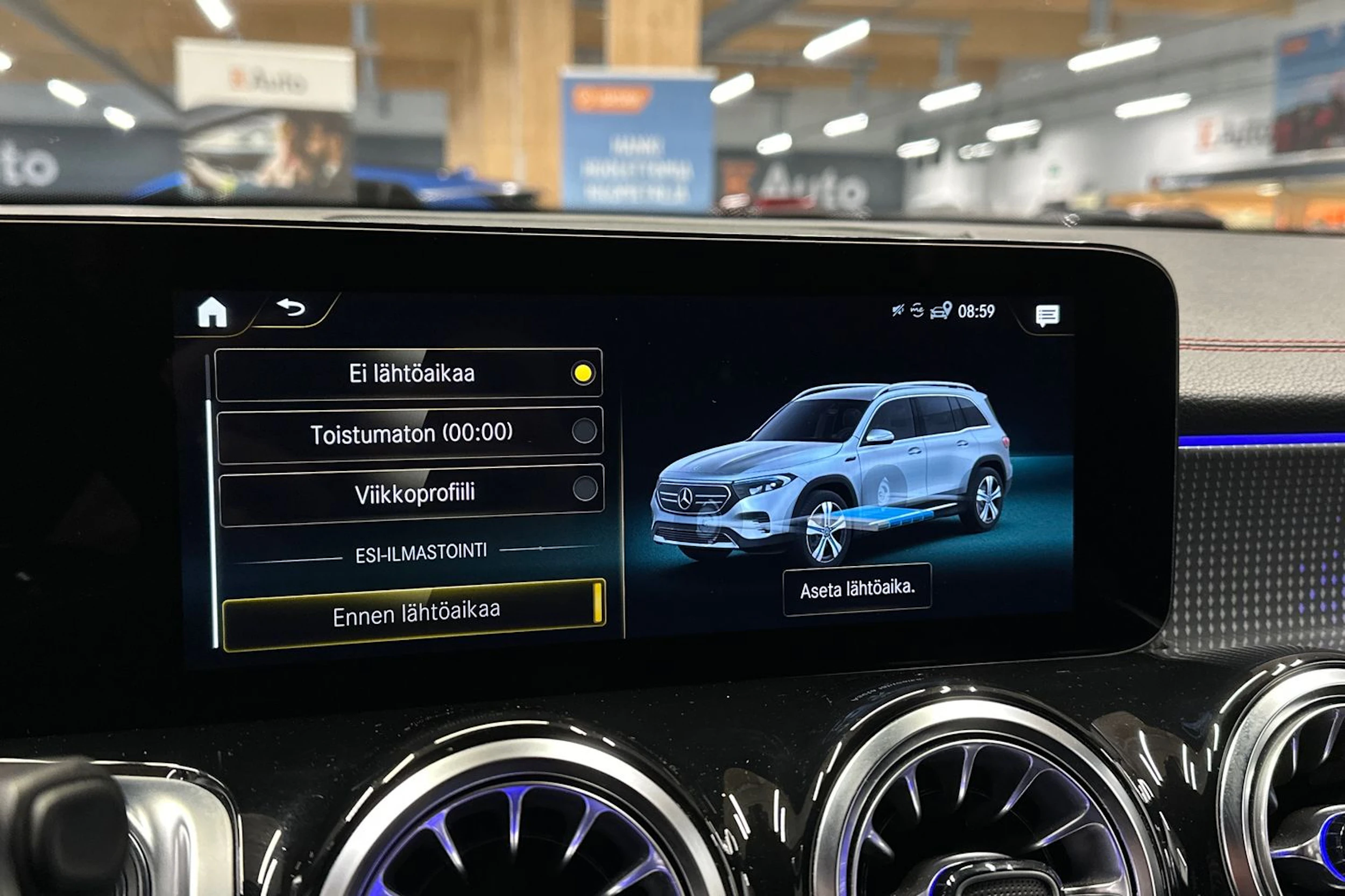 harmaa Mercedes-Benz EQB 2023 kuva 23.