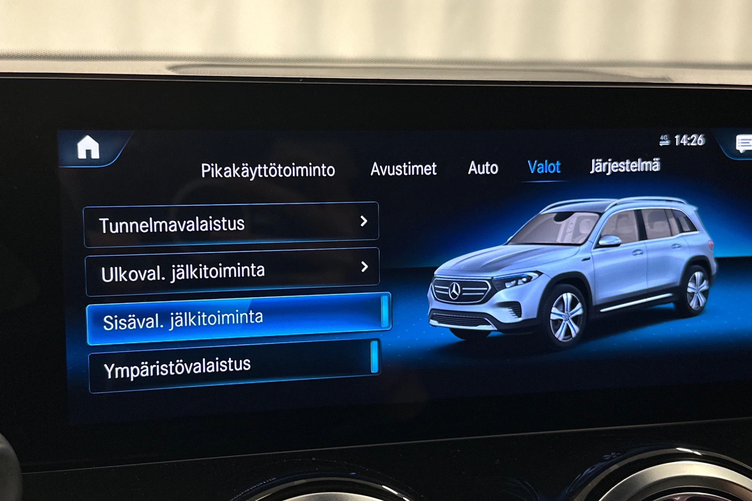 harmaa Mercedes-Benz EQB 2023 kuva 33.