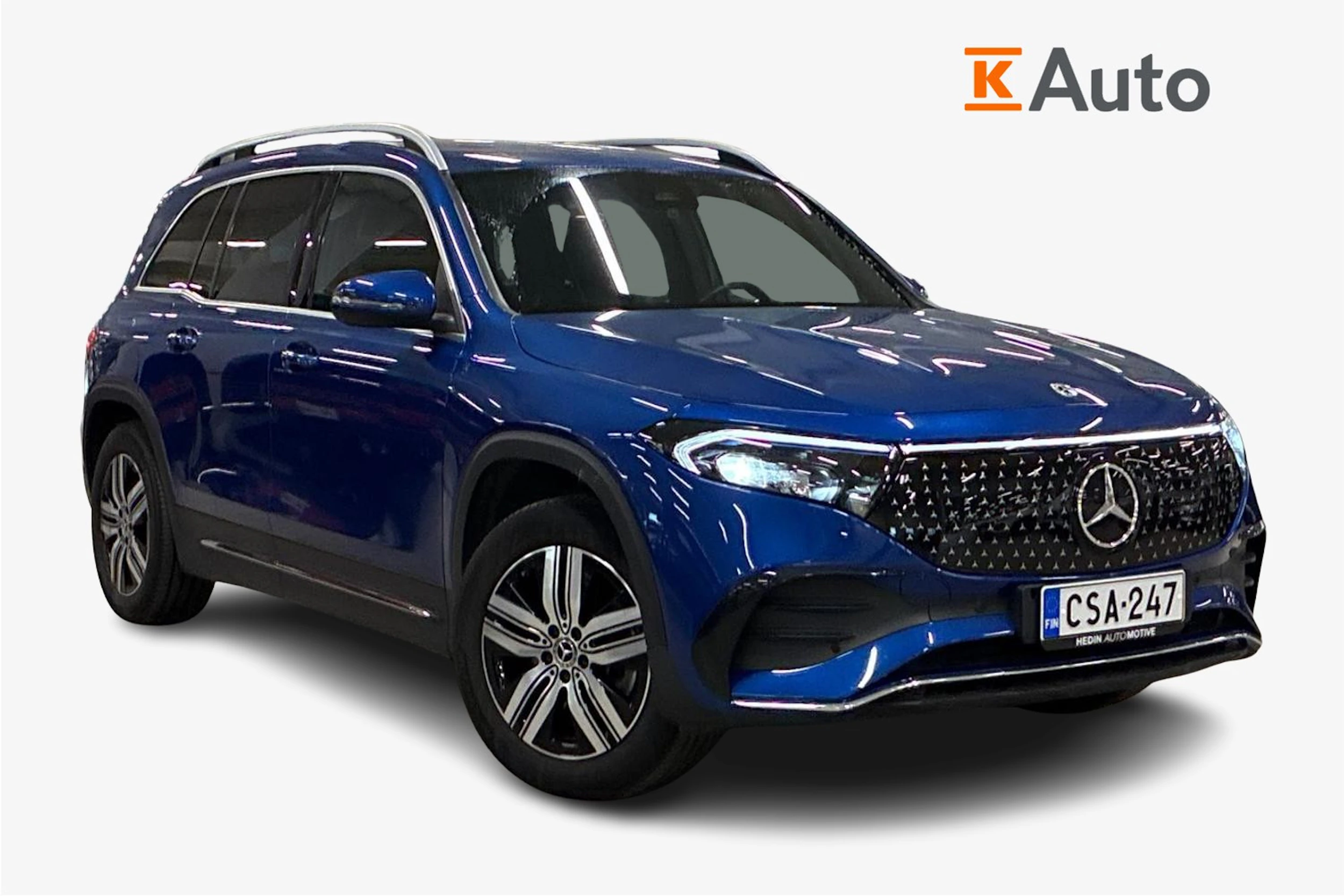 sininen Mercedes-Benz EQB 2024 kuva 1.